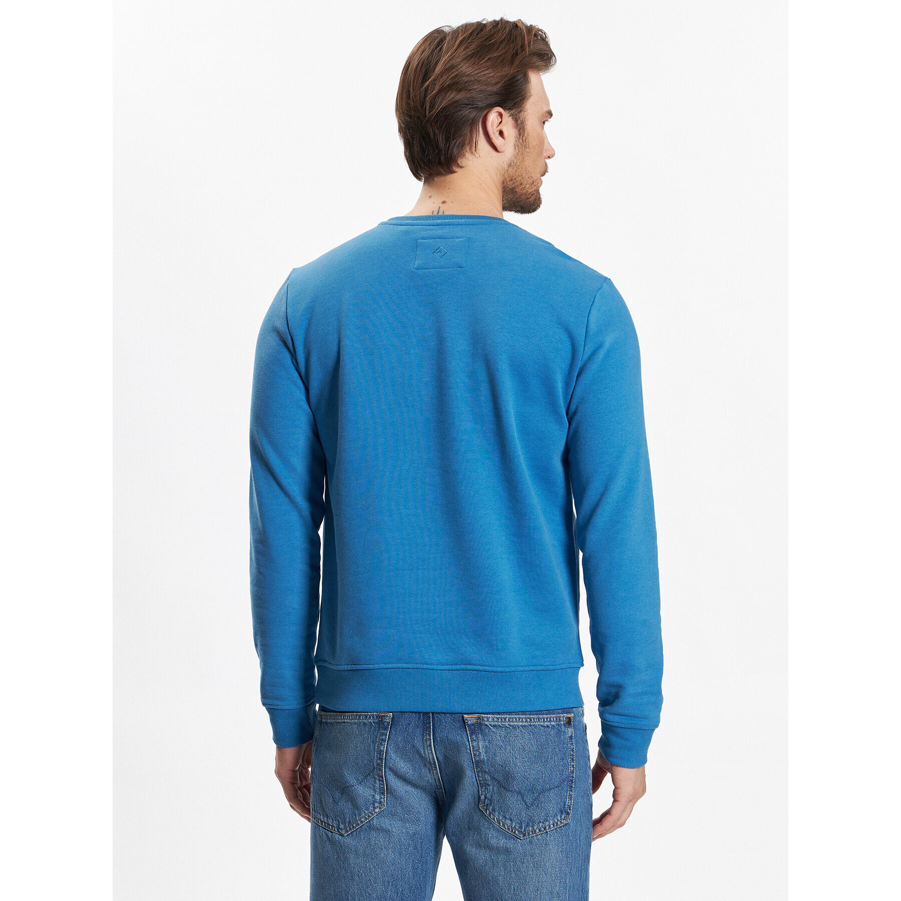 Volcano Суитшърт B-Andy M01045-S23 Син Regular Fit - Pepit.bg