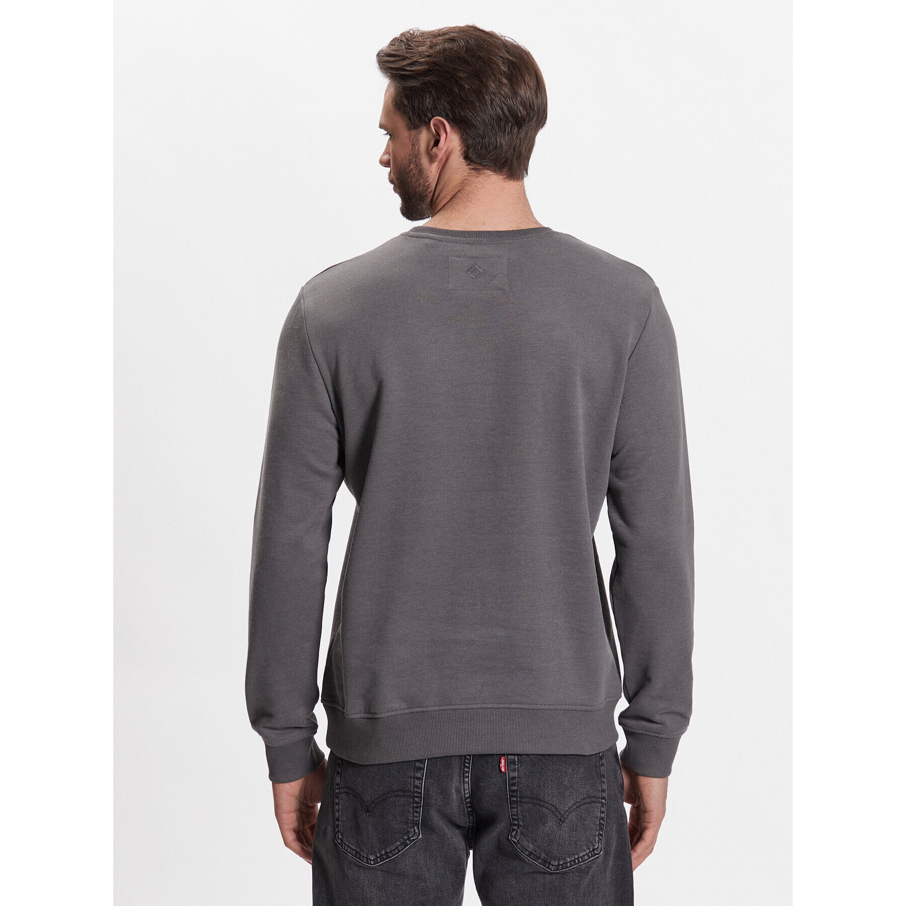 Volcano Суитшърт B-Andy M01045-S23 Сив Regular Fit - Pepit.bg