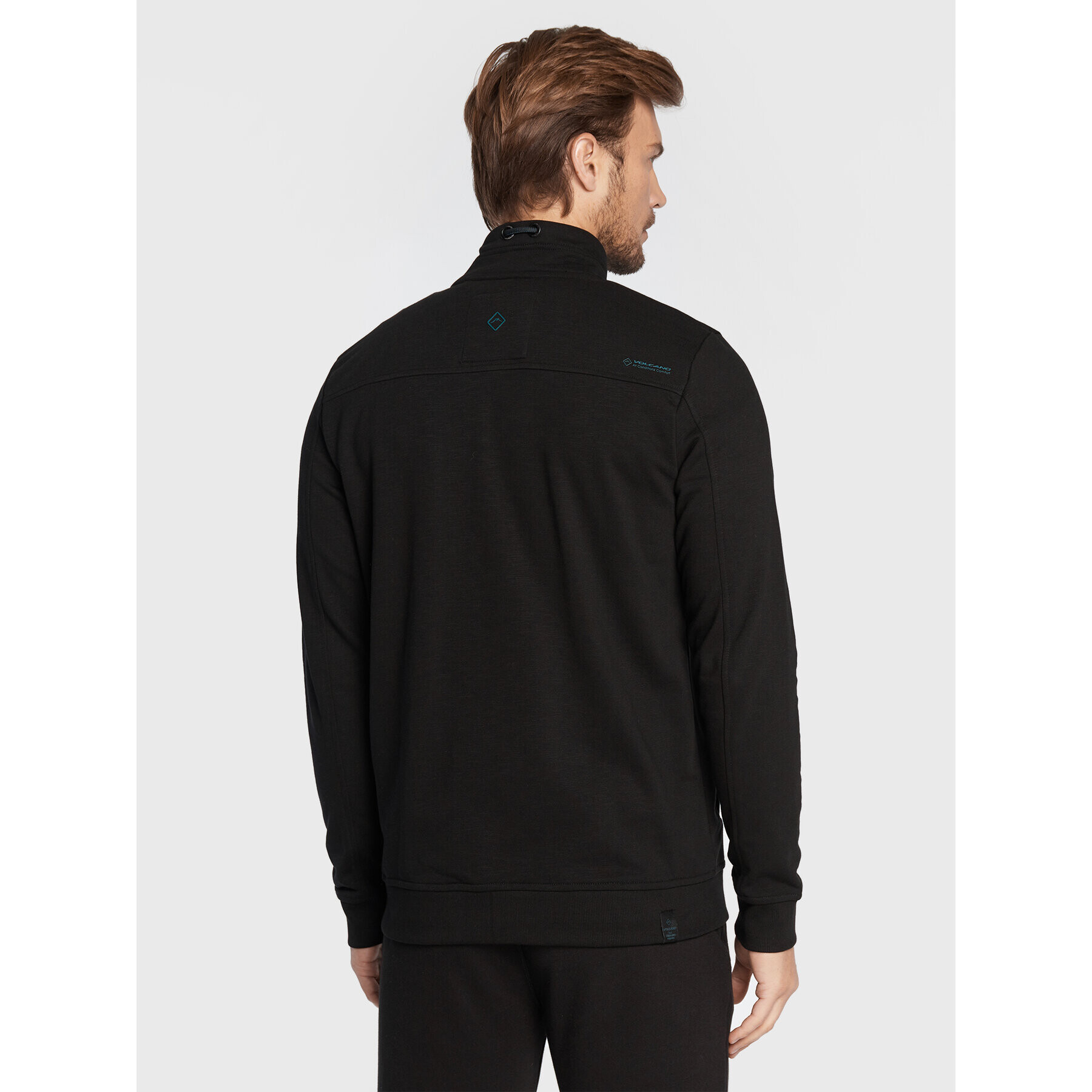 Volcano Суитшърт B-Bix M01159-W23 Черен Regular Fit - Pepit.bg