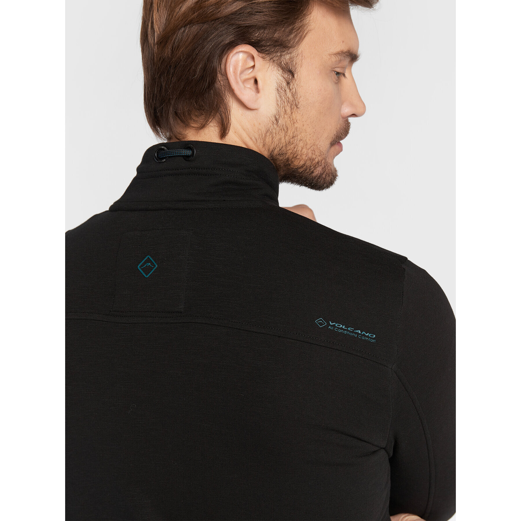 Volcano Суитшърт B-Bix M01159-W23 Черен Regular Fit - Pepit.bg