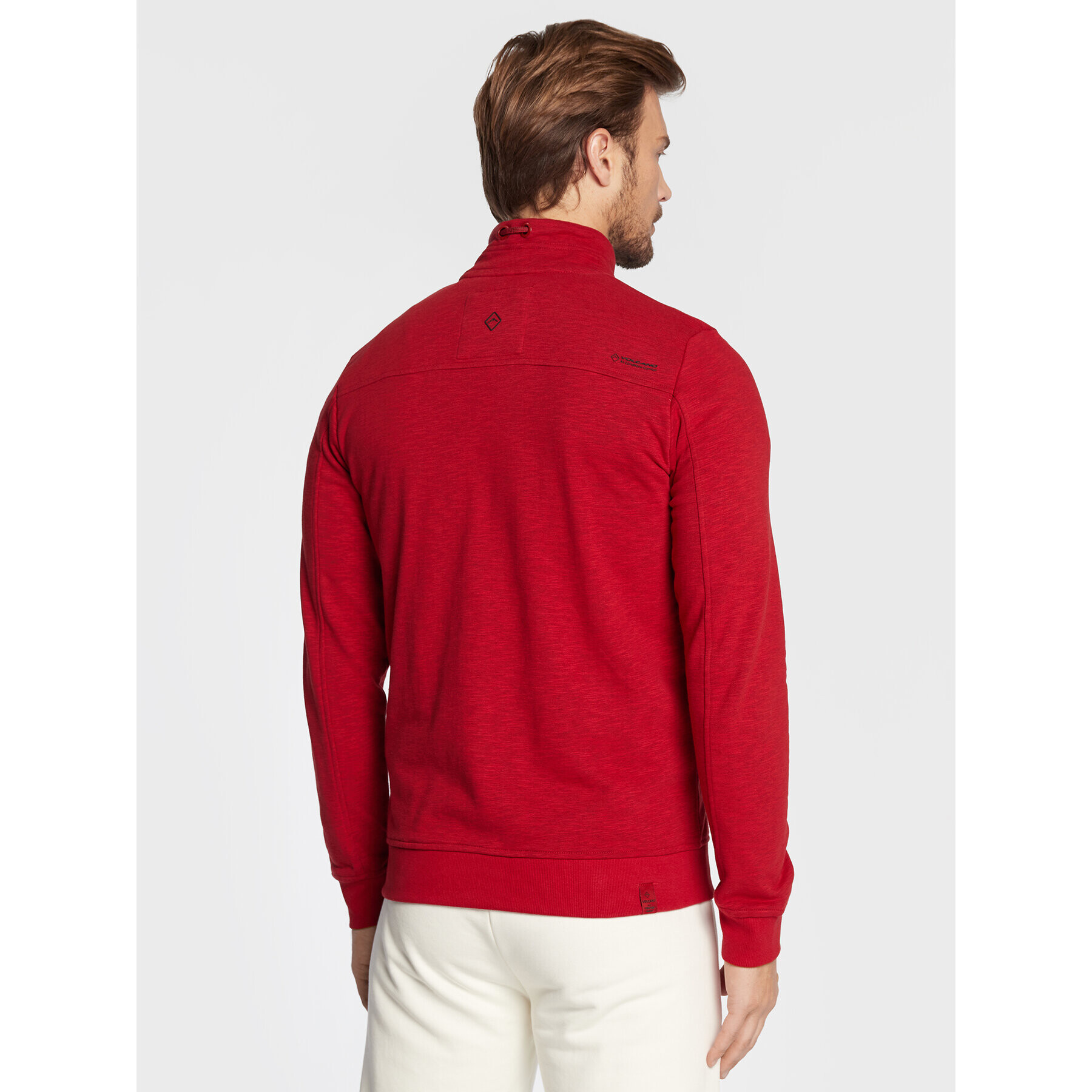Volcano Суитшърт B-Bix M01159-W23 Червен Regular Fit - Pepit.bg