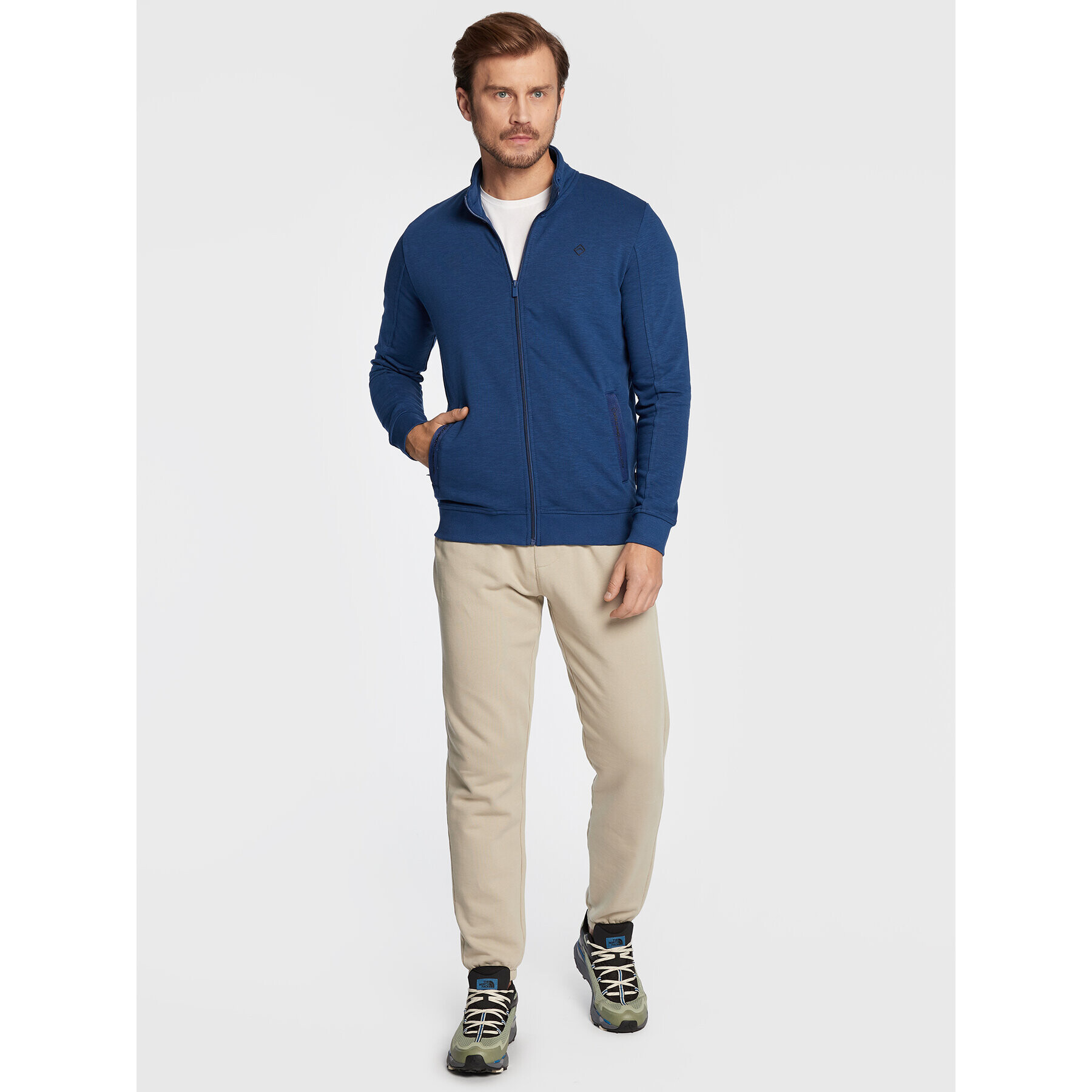 Volcano Суитшърт B-Bix M01159-W23 Син Regular Fit - Pepit.bg