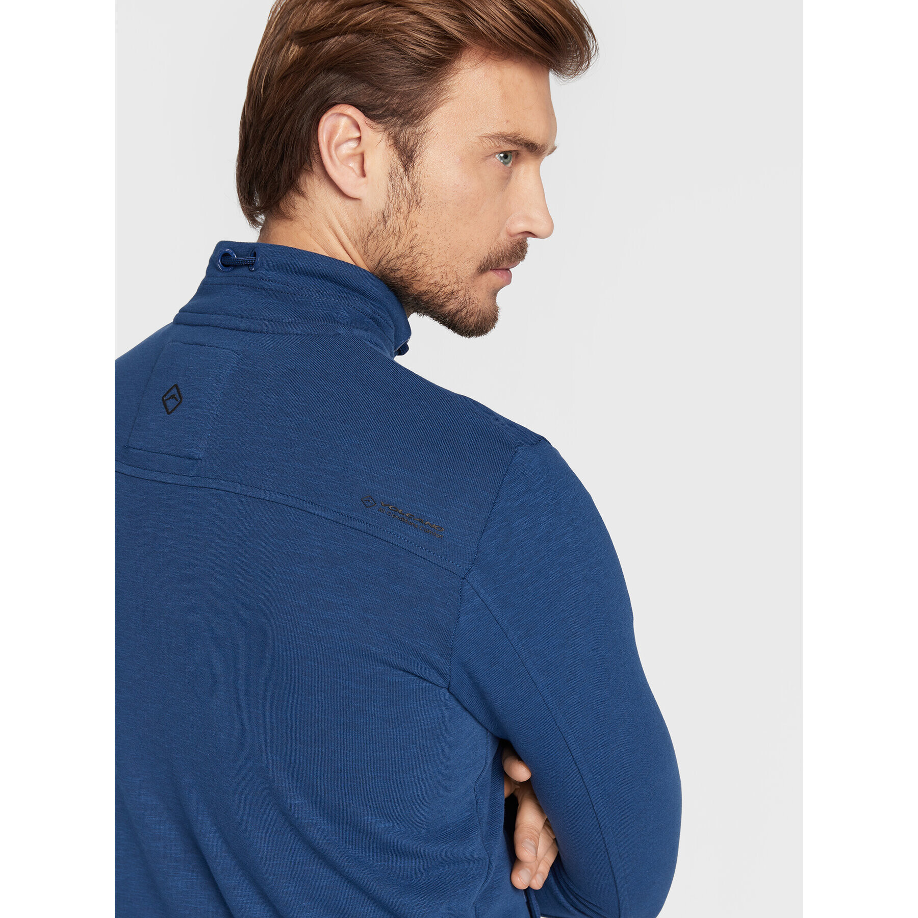 Volcano Суитшърт B-Bix M01159-W23 Син Regular Fit - Pepit.bg