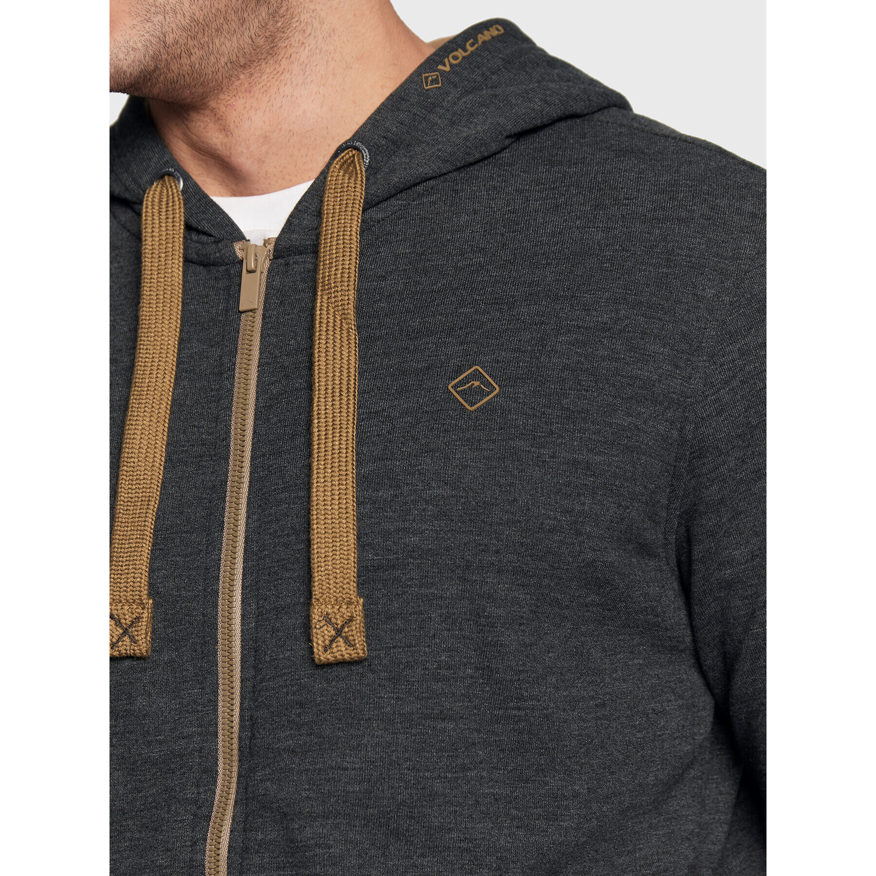 Volcano Суитшърт B-Colls M01169-W23 Сив Regular Fit - Pepit.bg