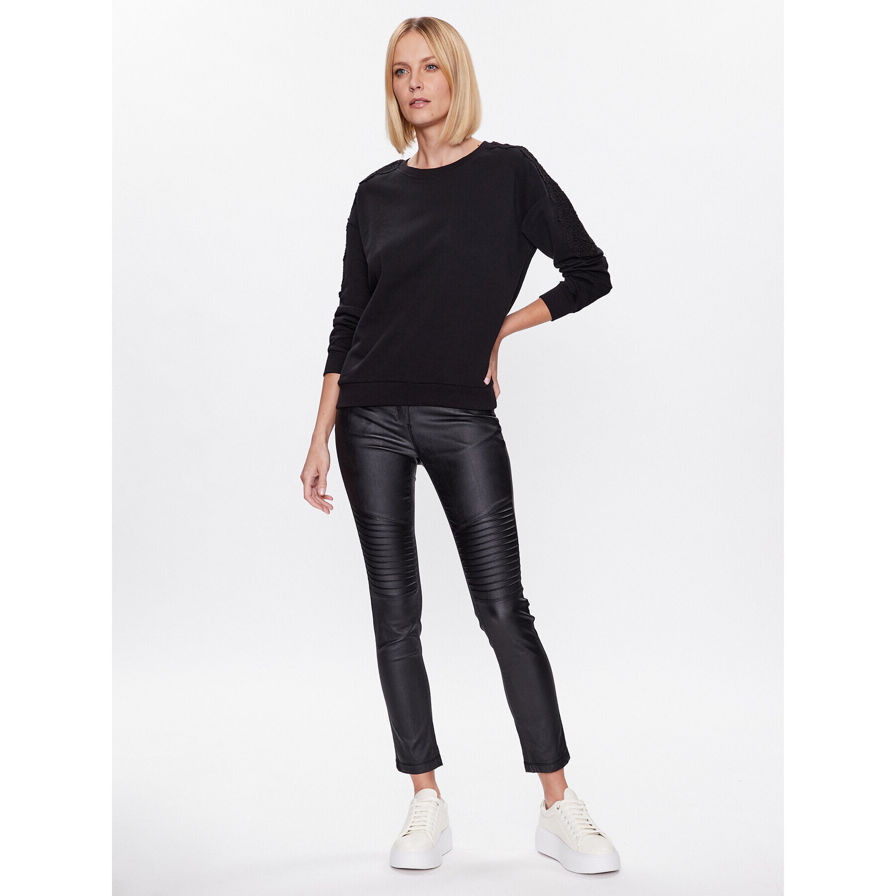Volcano Суитшърт B-Coria L01350-S23 Черен Regular Fit - Pepit.bg