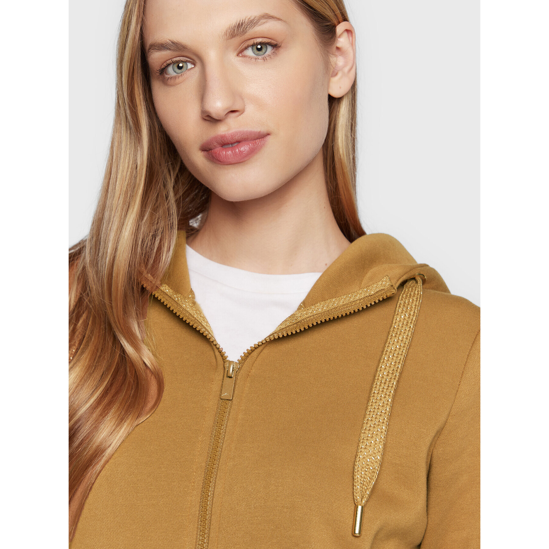 Volcano Суитшърт B-Elizabeth L01122-W23 Кафяв Regular Fit - Pepit.bg