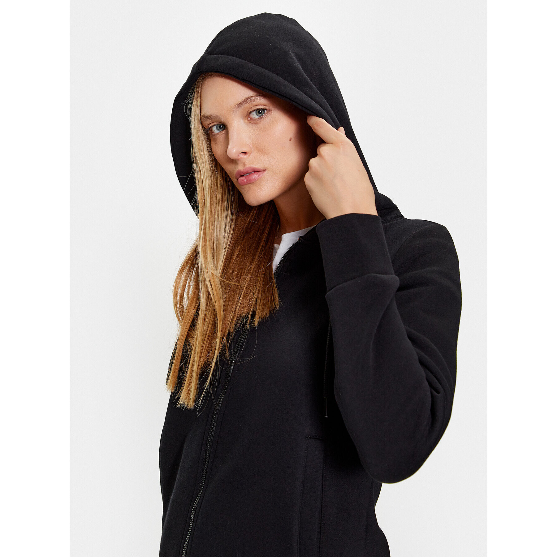 Volcano Суитшърт B-Laila L01059-W24 Черен Regular Fit - Pepit.bg