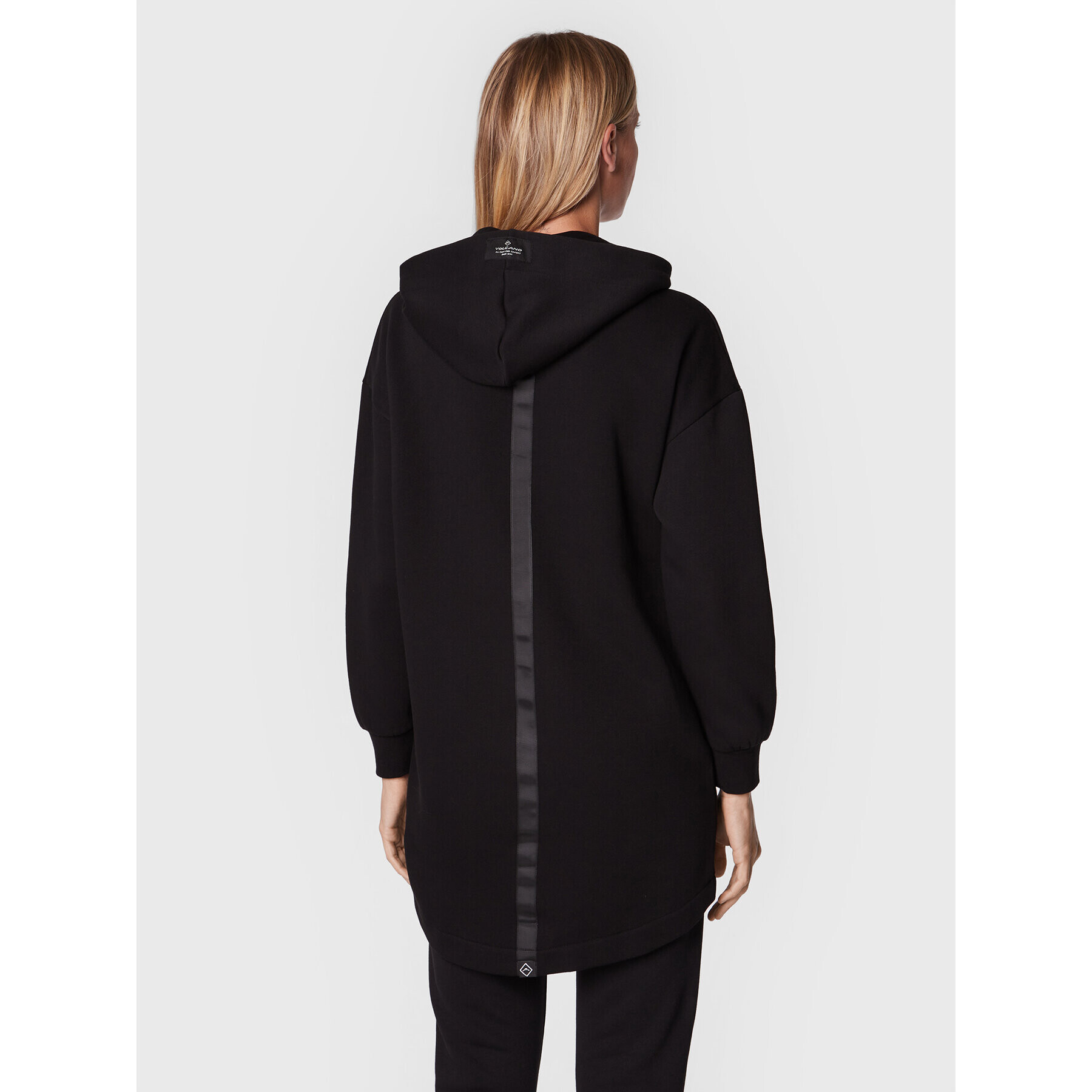 Volcano Суитшърт B-Liza L01121-W23 Черен Oversize - Pepit.bg