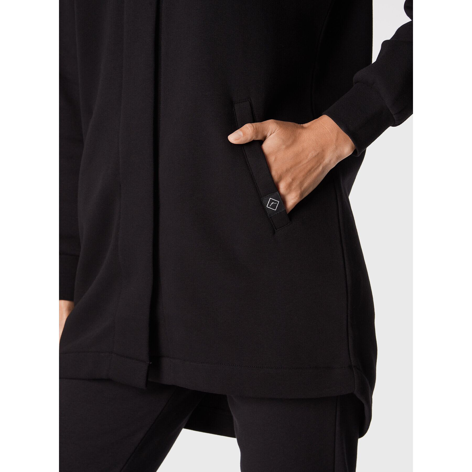 Volcano Суитшърт B-Liza L01121-W23 Черен Oversize - Pepit.bg