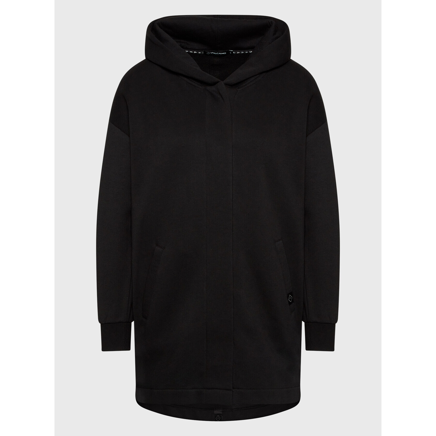 Volcano Суитшърт B-Liza L01121-W23 Черен Oversize - Pepit.bg