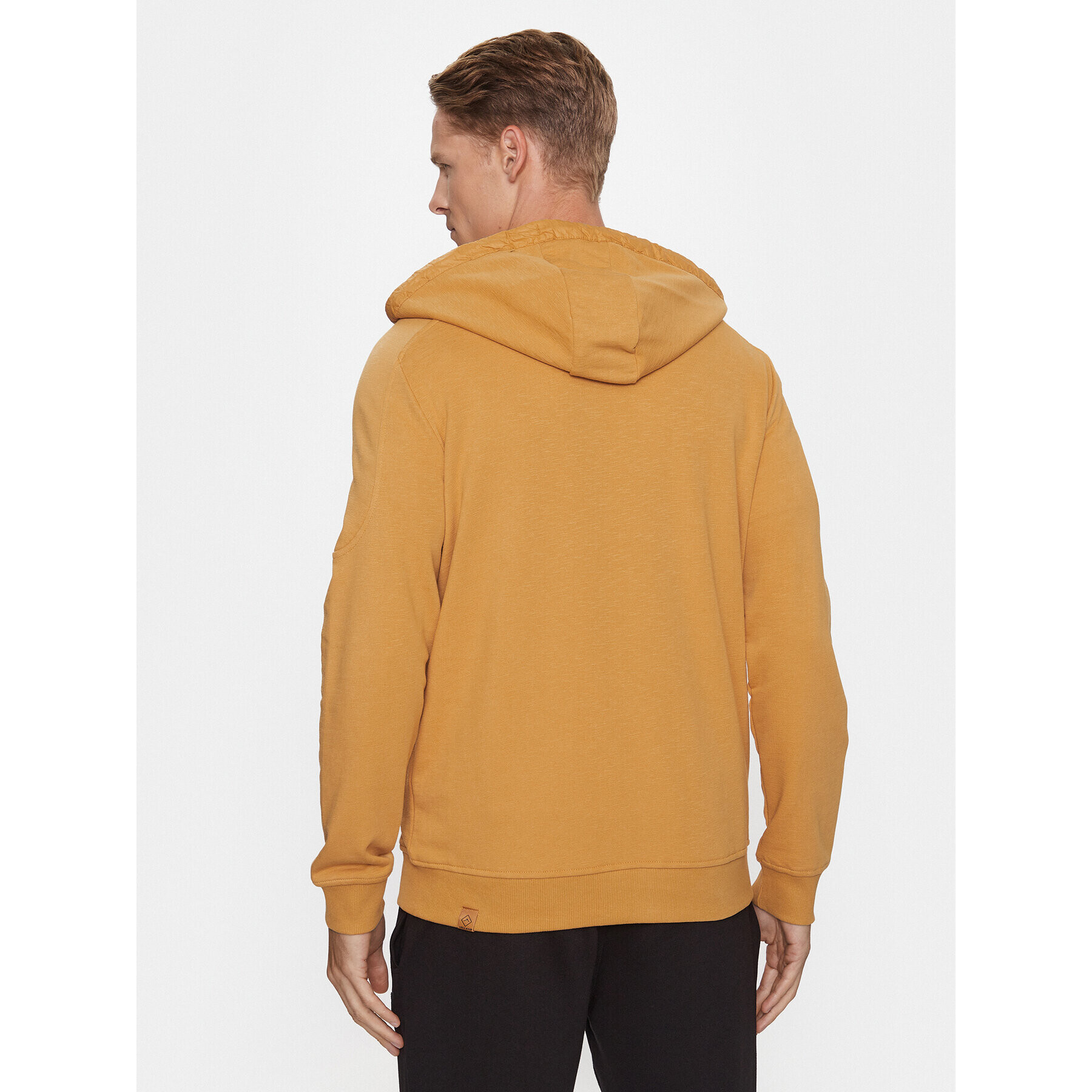 Volcano Суитшърт B-Poll M01131-W24 Жълт Regular Fit - Pepit.bg