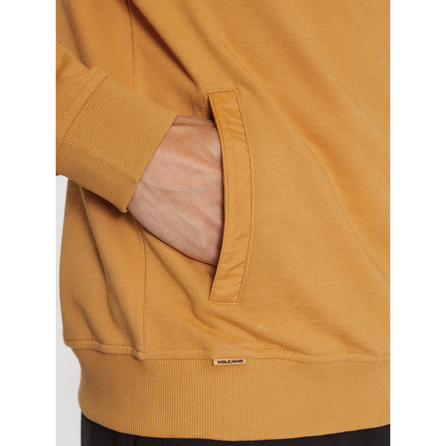 Volcano Суитшърт B-Poll M01131-W24 Жълт Regular Fit - Pepit.bg