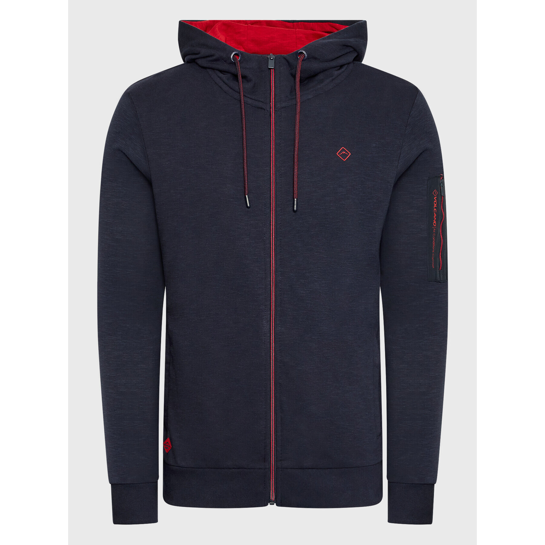 Volcano Суитшърт B-Rocky M01170-W23 Тъмносин Regular Fit - Pepit.bg