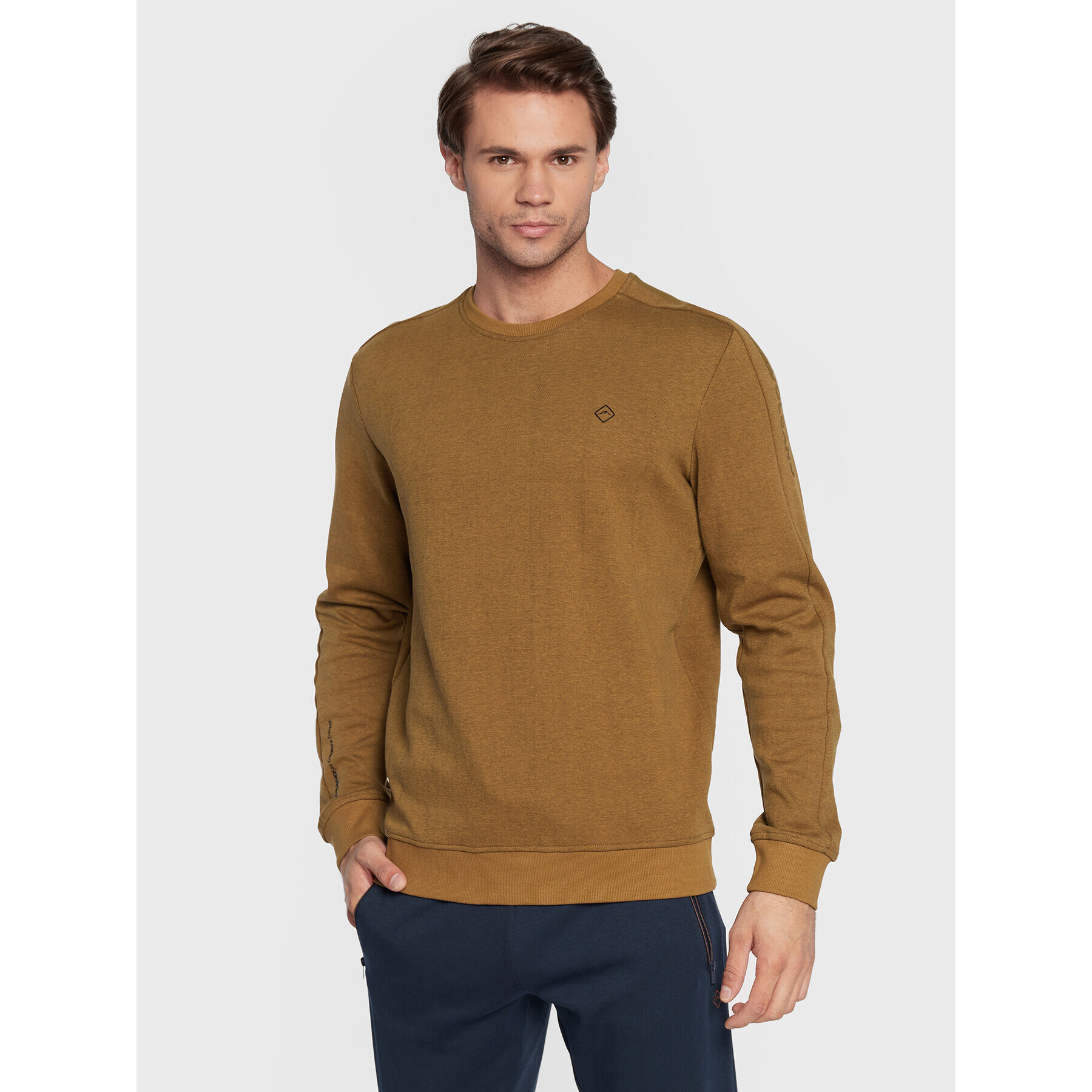 Volcano Суитшърт B-Sento M01150-W23 Кафяв Regular Fit - Pepit.bg