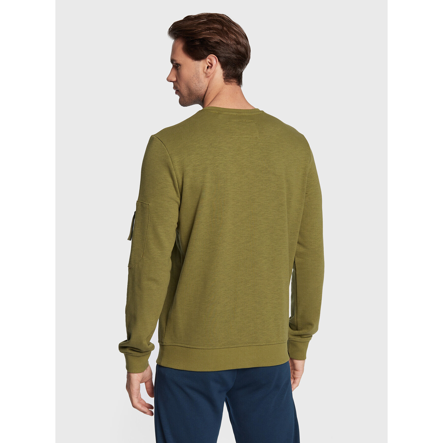 Volcano Суитшърт B-Velt M01149-W23 Зелен Regular Fit - Pepit.bg