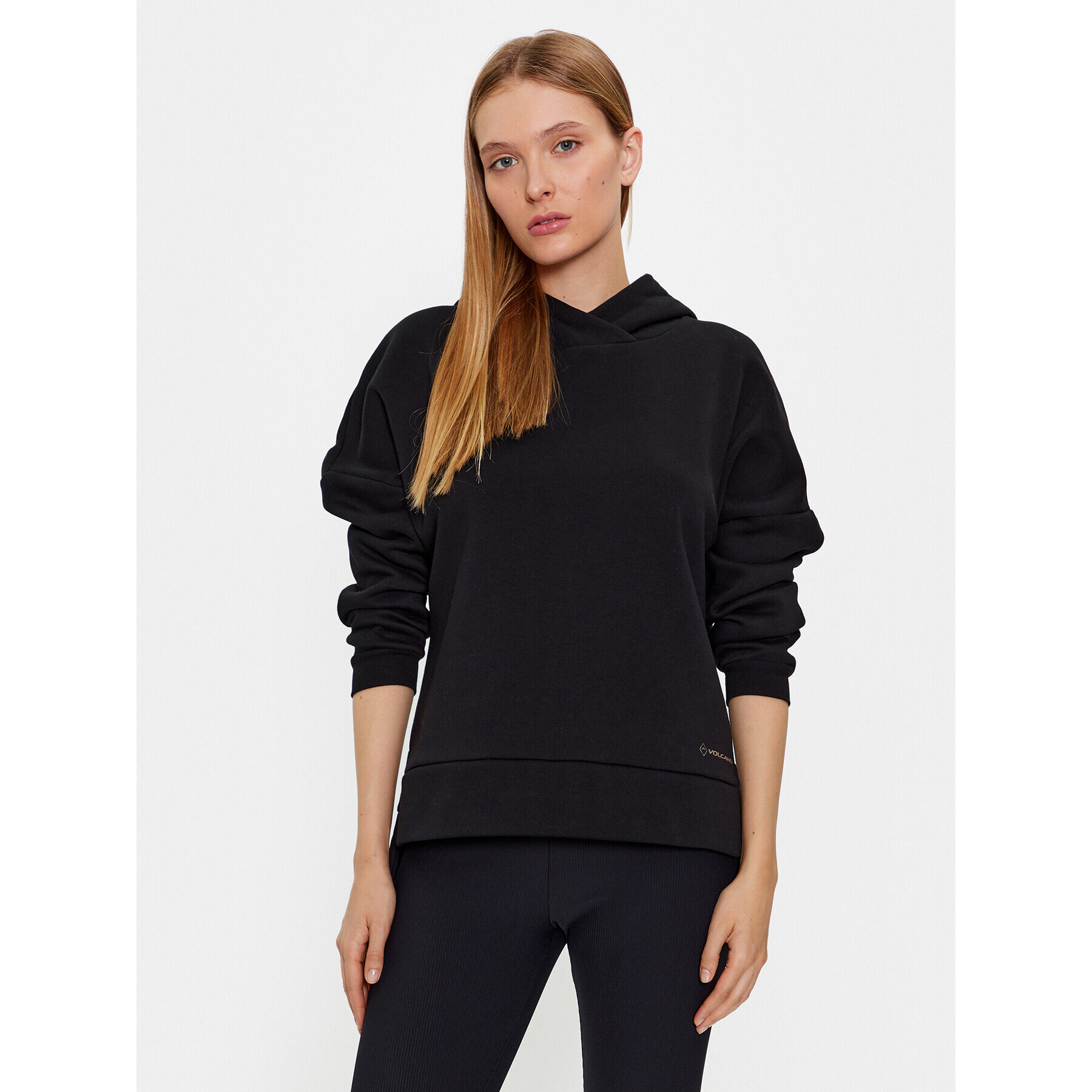 Volcano Суитшърт B-Vena L01060-W24 Черен Regular Fit - Pepit.bg
