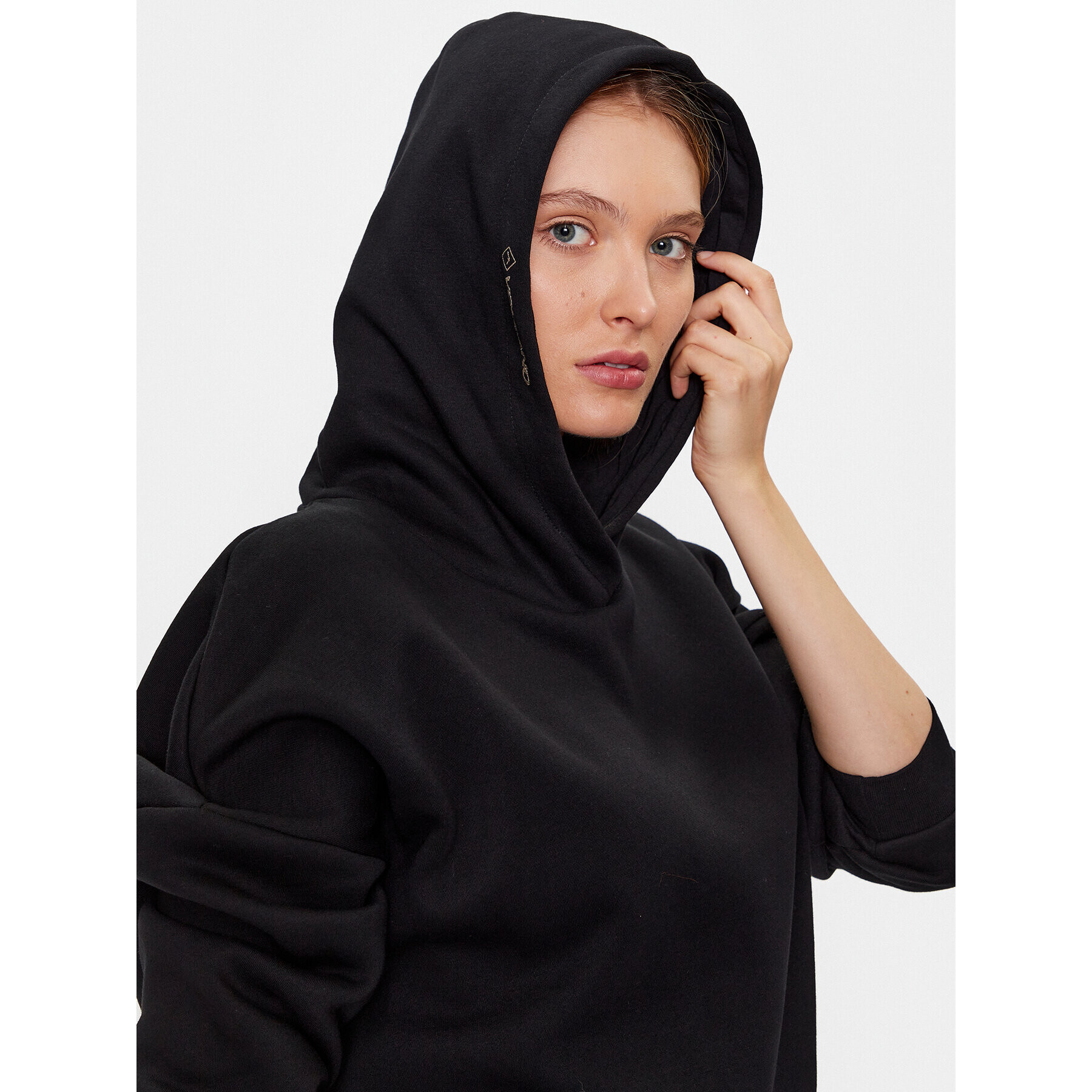 Volcano Суитшърт B-Vena L01060-W24 Черен Regular Fit - Pepit.bg