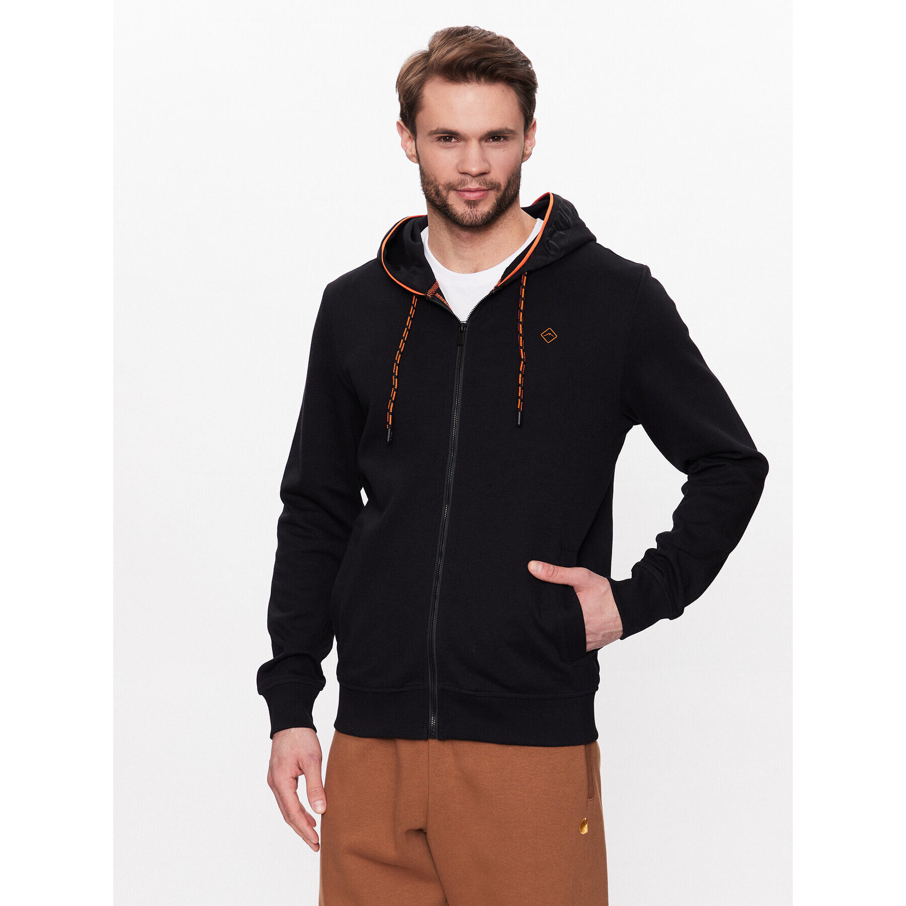Volcano Суитшърт Tores M01055-S23 Черен Regular Fit - Pepit.bg