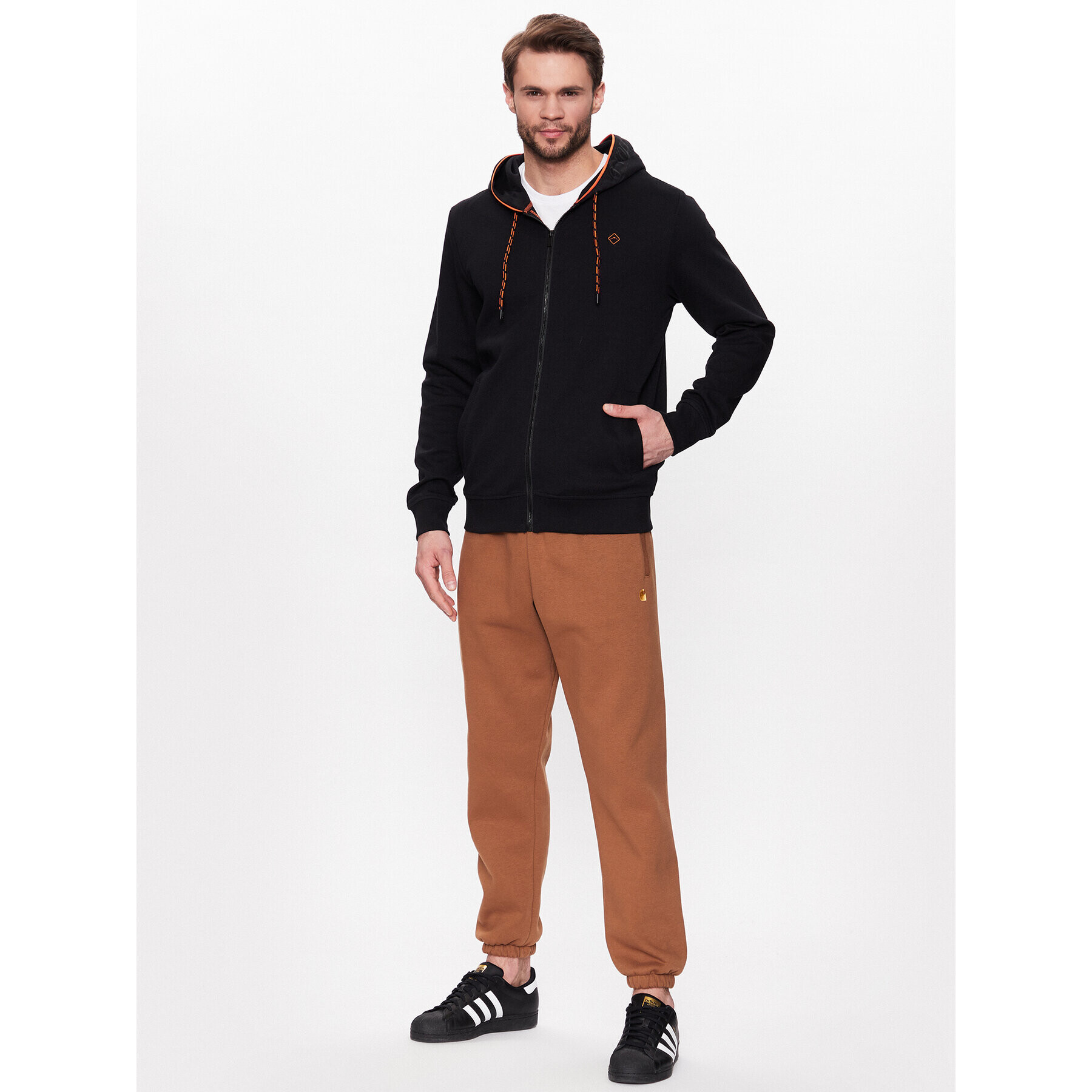 Volcano Суитшърт Tores M01055-S23 Черен Regular Fit - Pepit.bg