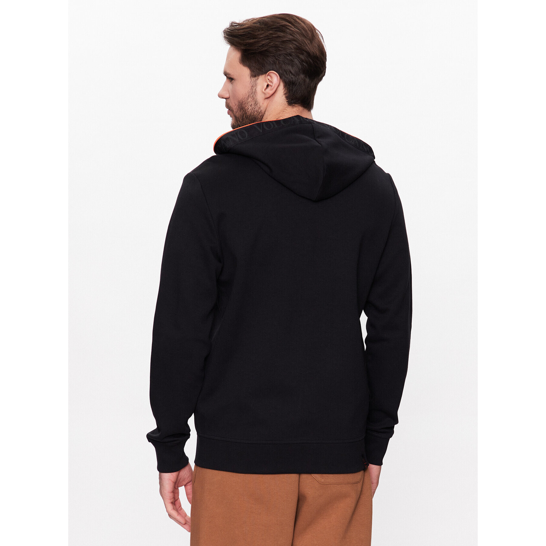 Volcano Суитшърт Tores M01055-S23 Черен Regular Fit - Pepit.bg