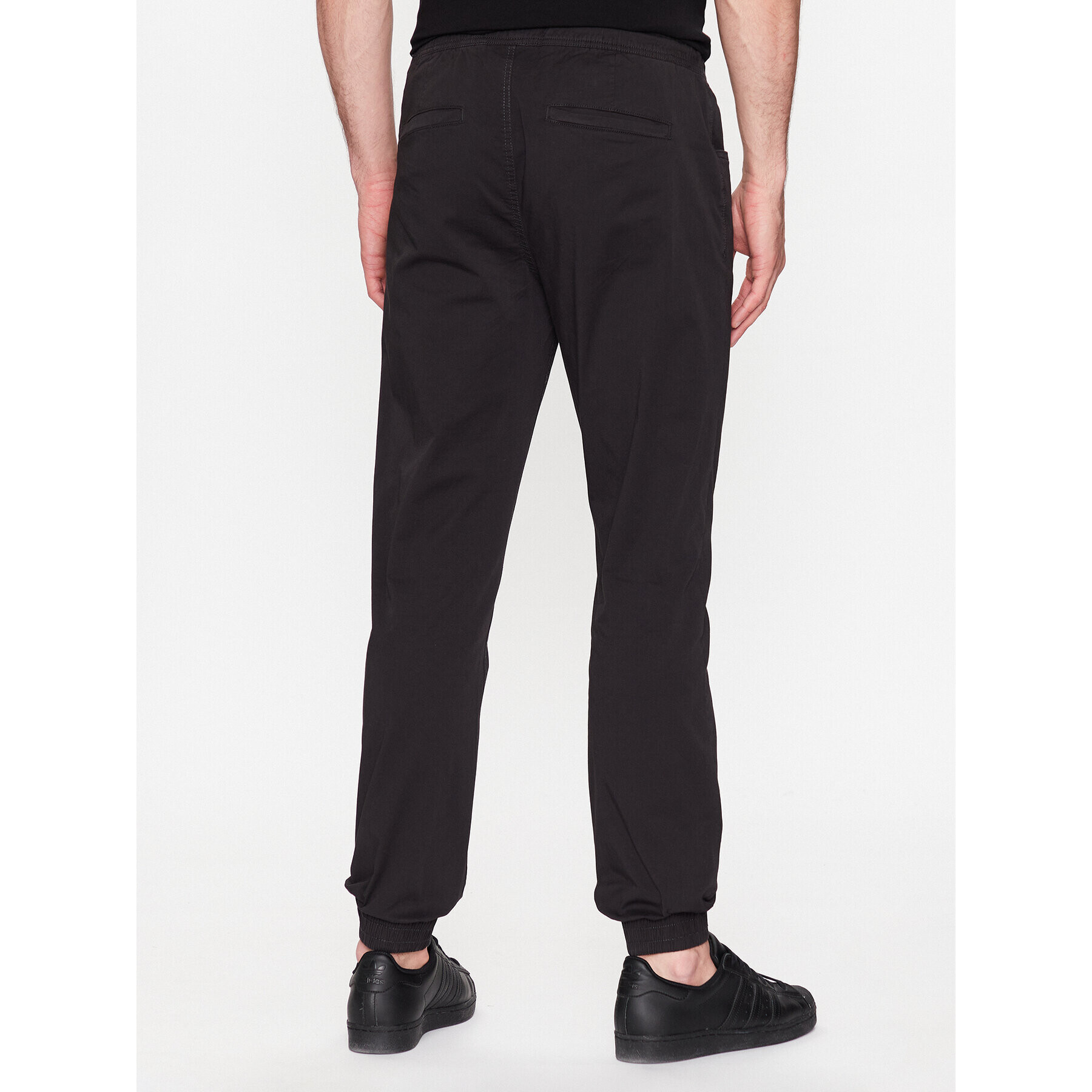 Volcano Текстилни панталони M07236-S23 Сив Regular Fit - Pepit.bg