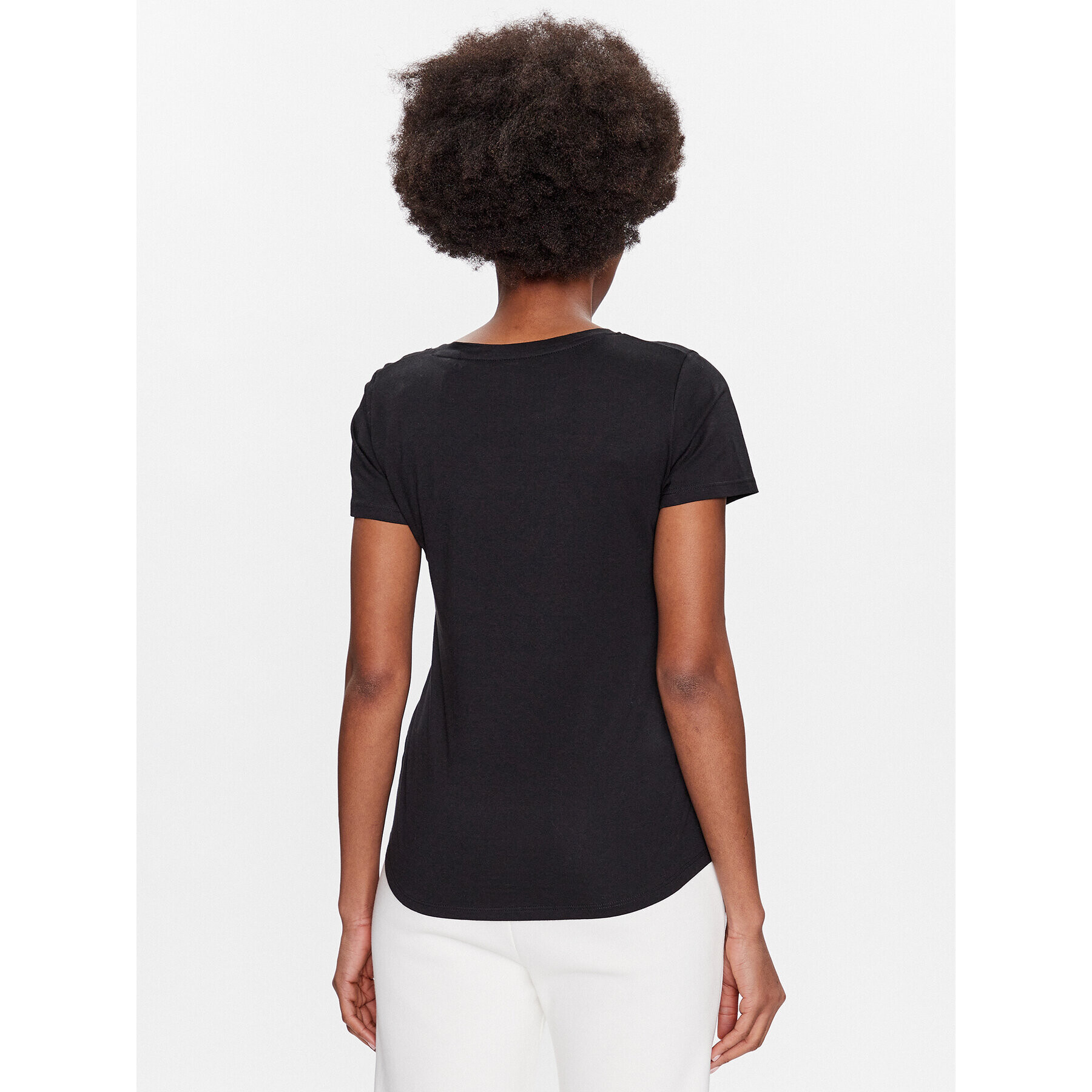 Volcano Тишърт Fany L02078-S23 Черен Regular Fit - Pepit.bg
