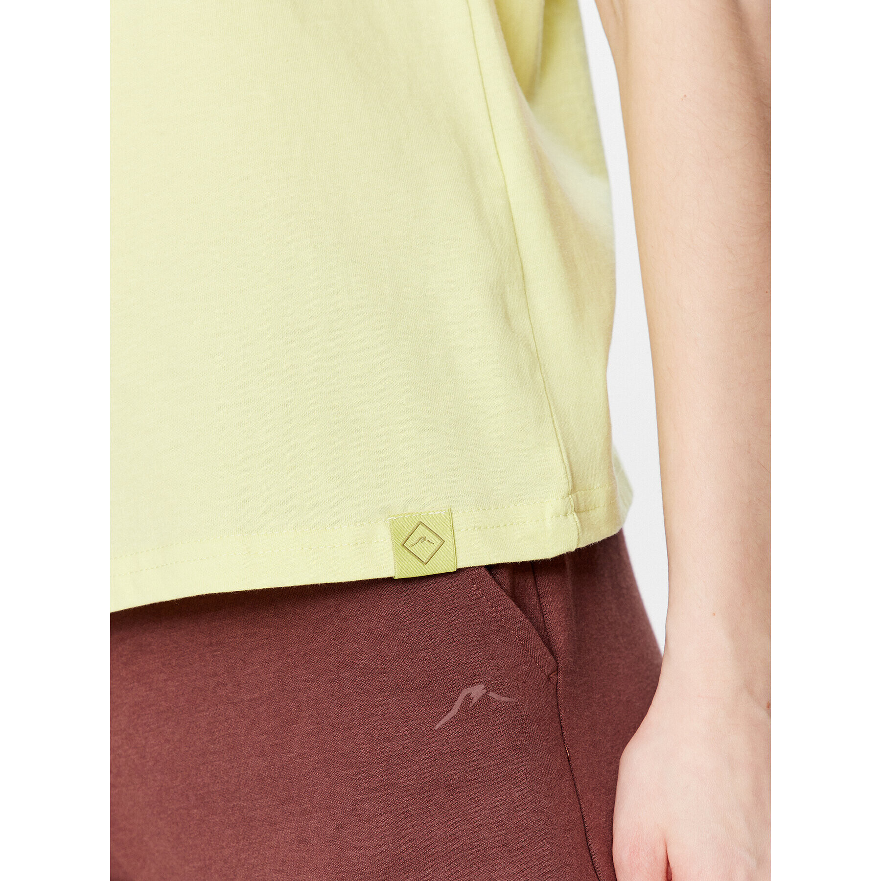 Volcano Тишърт T-Abstract L02156-S23 Жълт Regular Fit - Pepit.bg