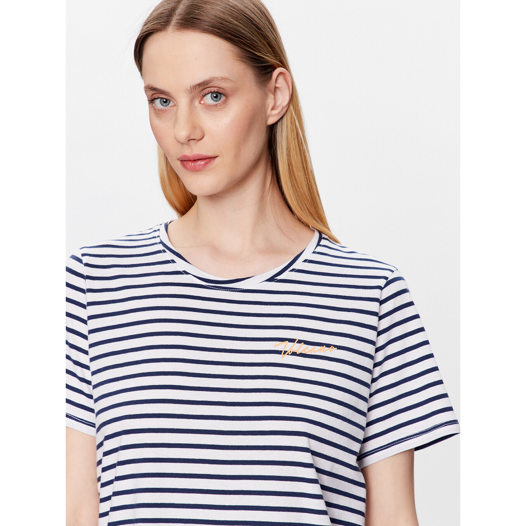 Volcano Тишърт T-Jen L02150-S23 Тъмносин Regular Fit - Pepit.bg
