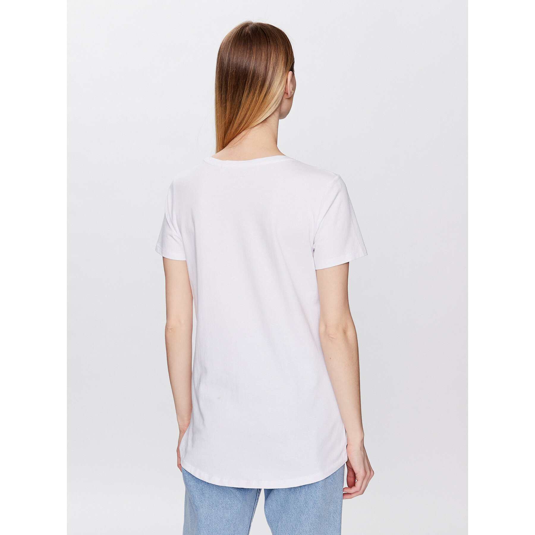 Volcano Тишърт T-Motiv L02143-S23 Бял Regular Fit - Pepit.bg