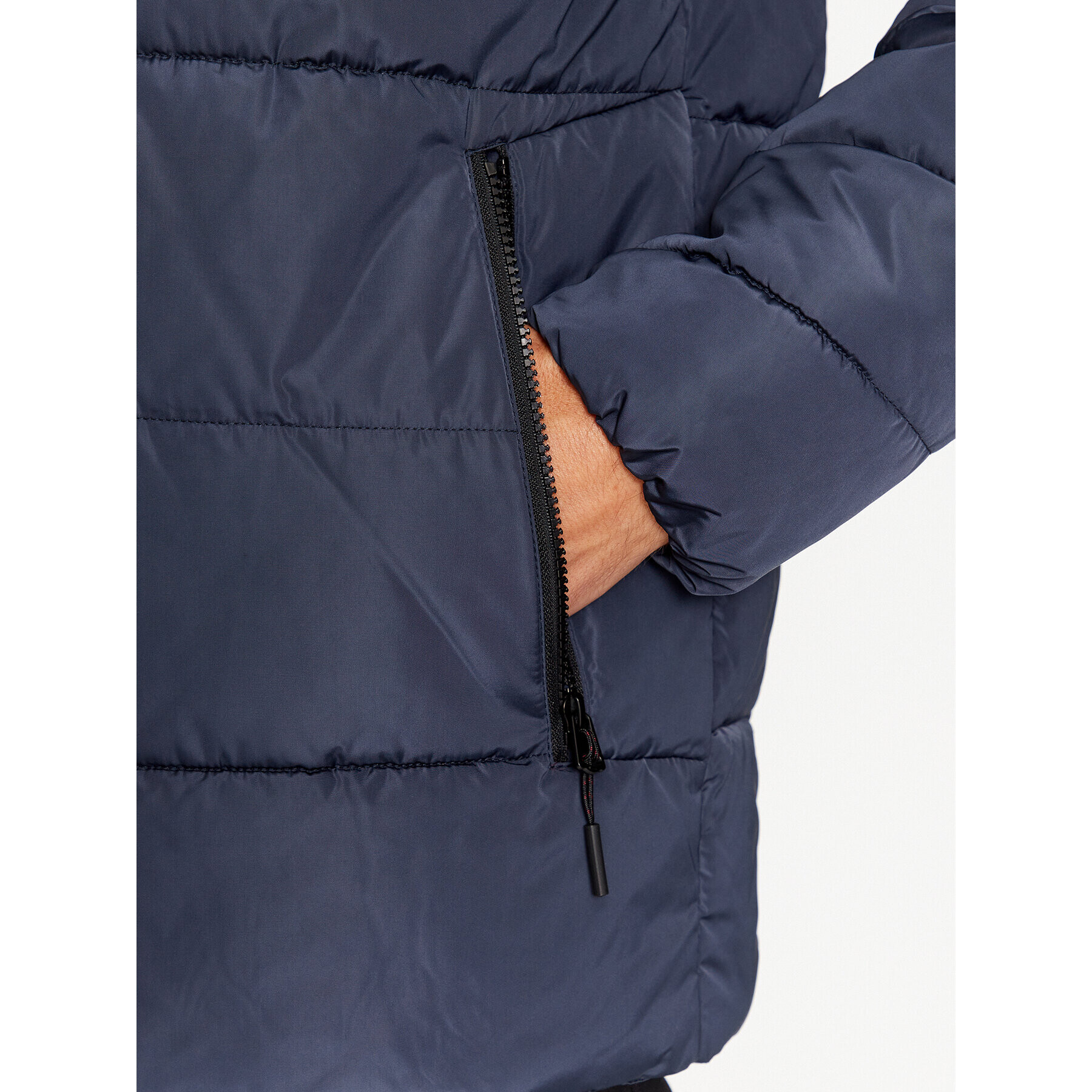 Volcano Зимно яке J-Lyss M06186-W24 Тъмносин Regular Fit - Pepit.bg