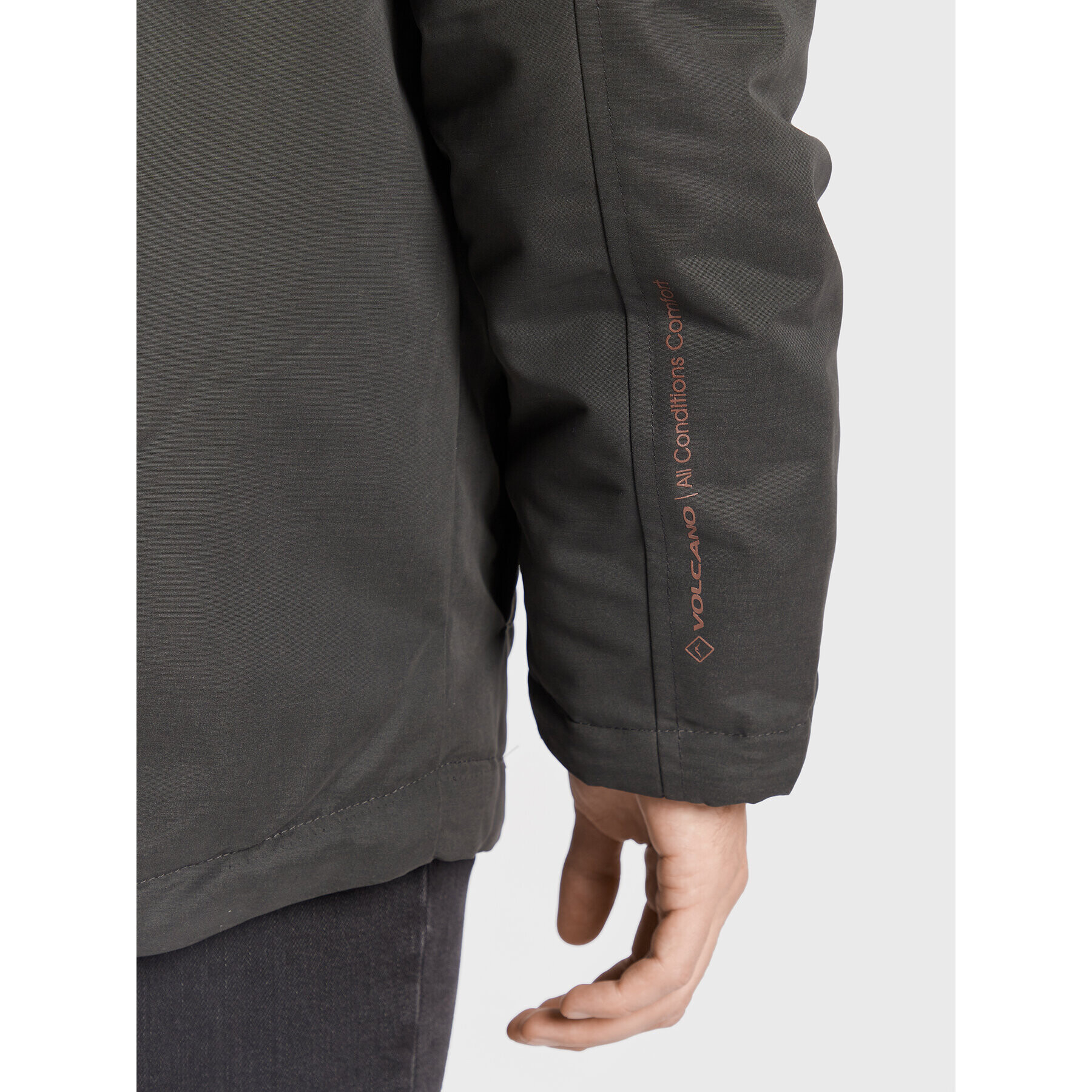 Volcano Зимно яке J-Alys M06097-W23 Сив Regular Fit - Pepit.bg