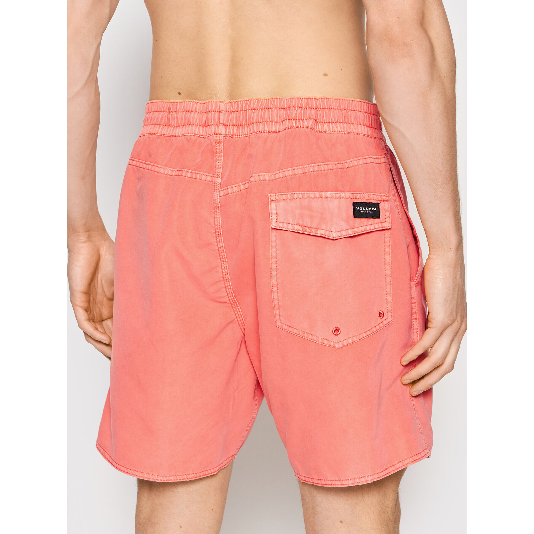 Volcom Плувни шорти Center Trunk 17'' A2512004 Оранжев Regular Fit - Pepit.bg