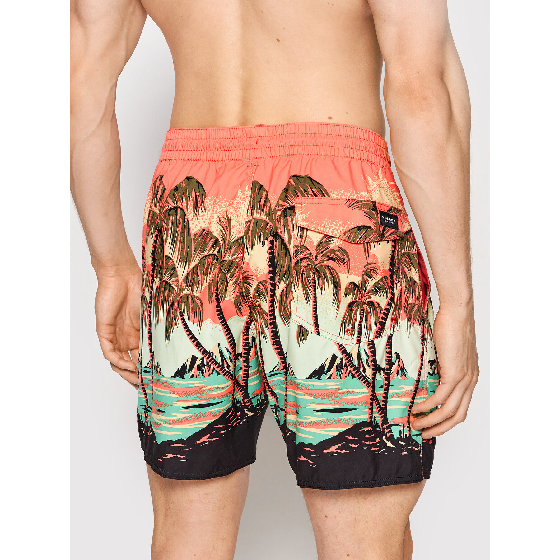 Volcom Плувни шорти Novelty Trunk 17'' A2512201 Цветен Regular Fit - Pepit.bg