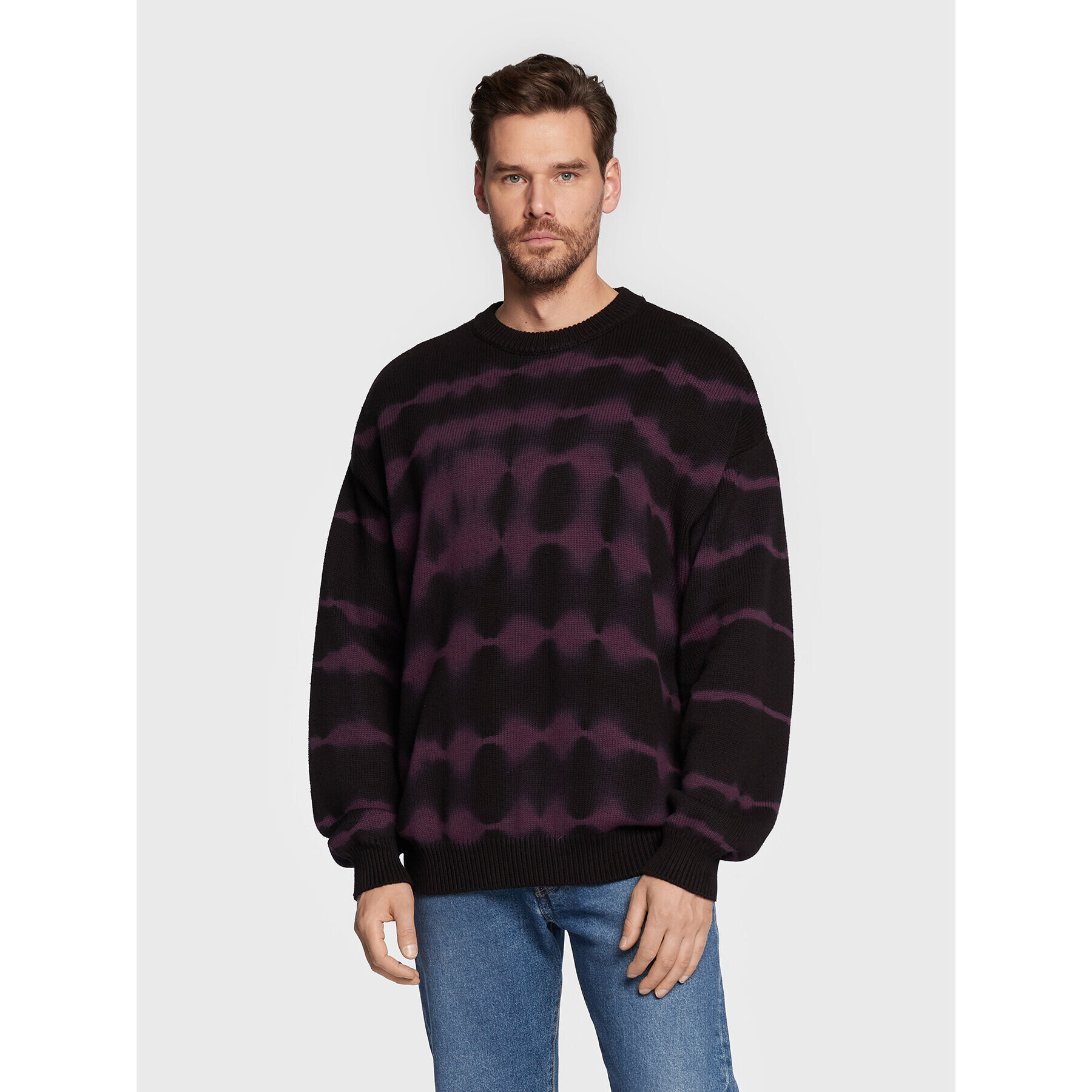 Volcom Пуловер Barode A0732202 Виолетов Relaxed Fit - Pepit.bg