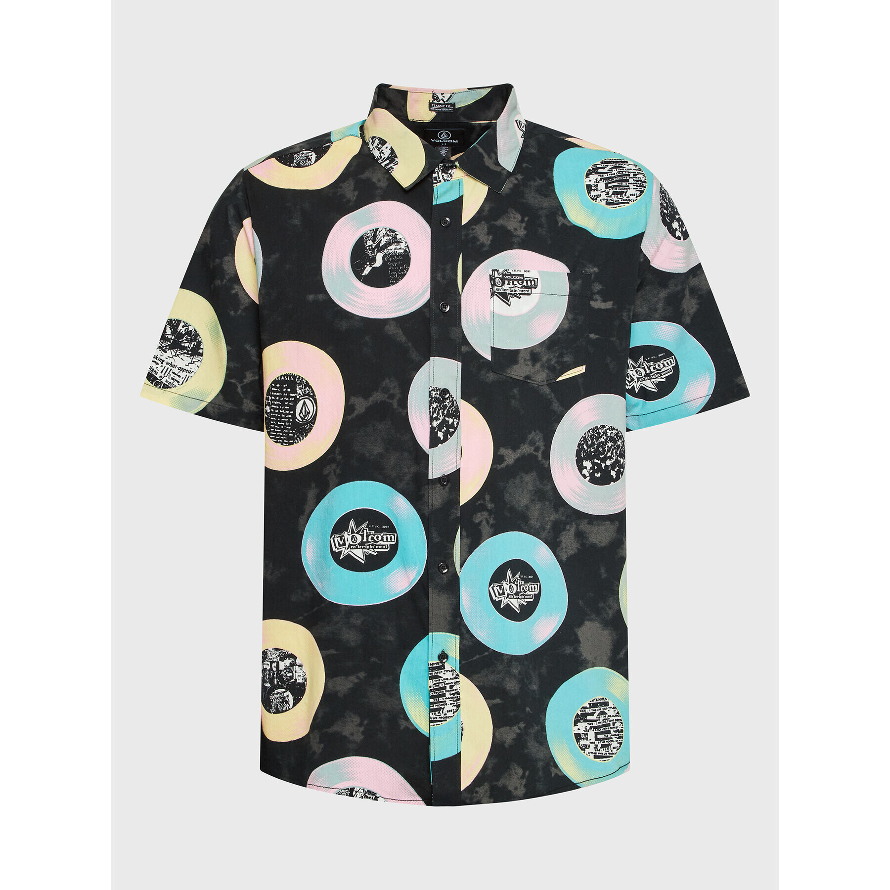 Volcom Риза Ent A0412301 Черен Regular Fit - Pepit.bg