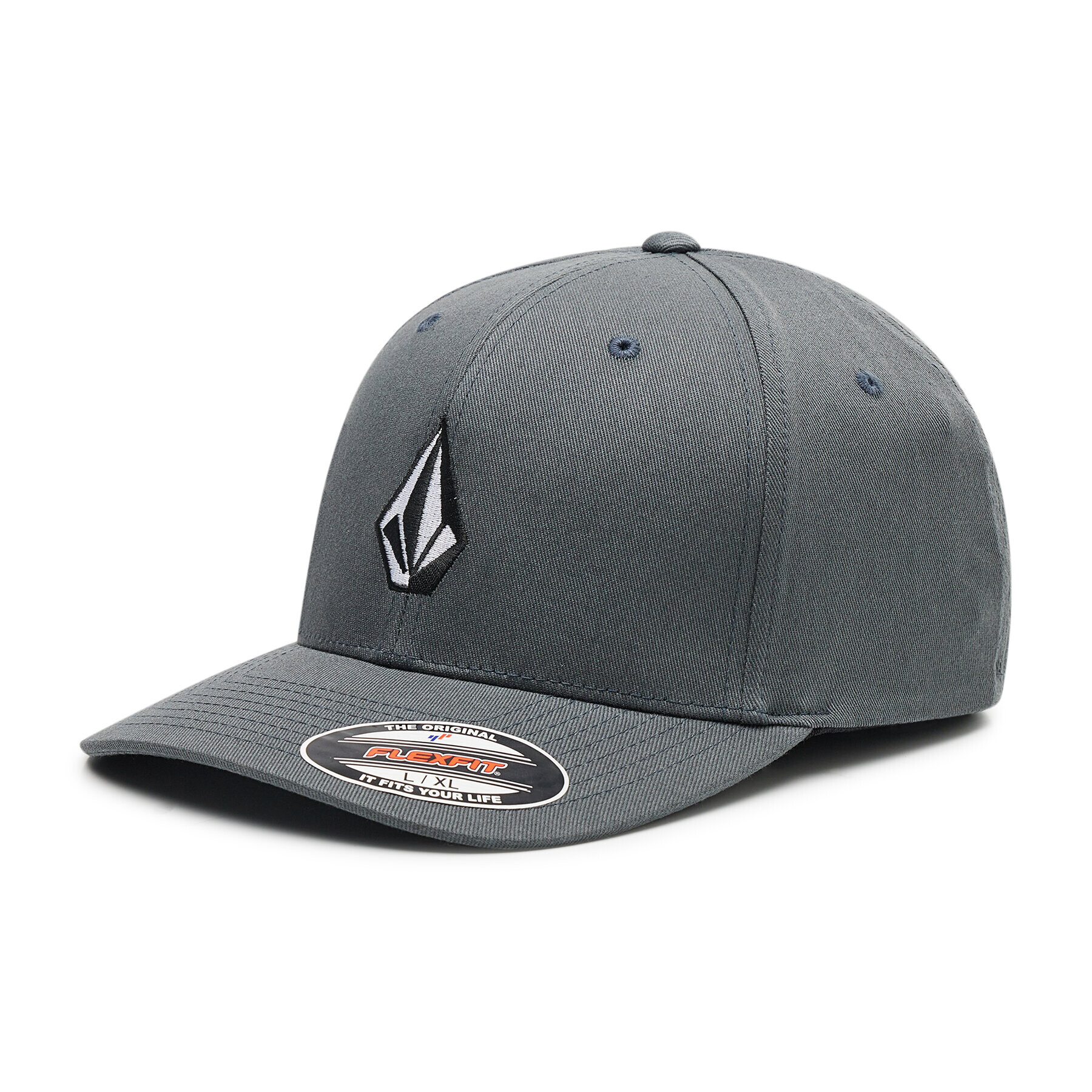 Volcom Шапка с козирка Full Stone Xfit D5532101 Сив - Pepit.bg