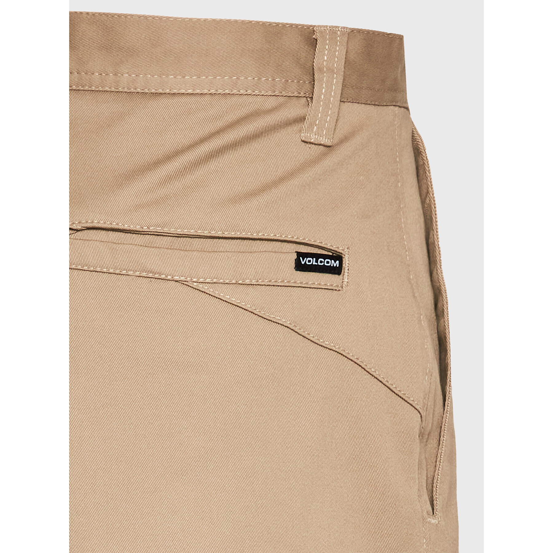 Volcom Шорти от плат A0912300 Бежов Regular Fit - Pepit.bg