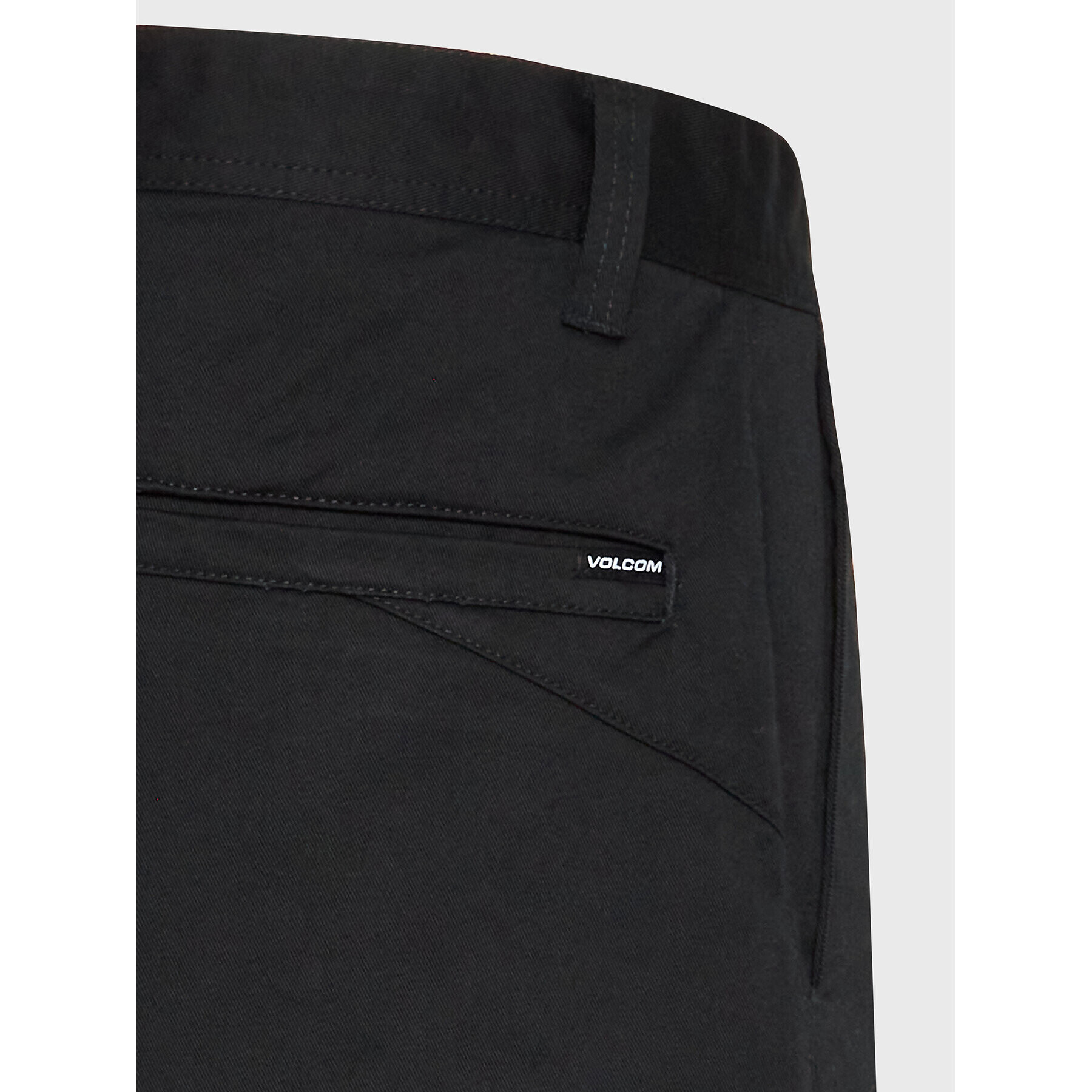 Volcom Шорти от плат Frickin A0912300 Черен Regular Fit - Pepit.bg