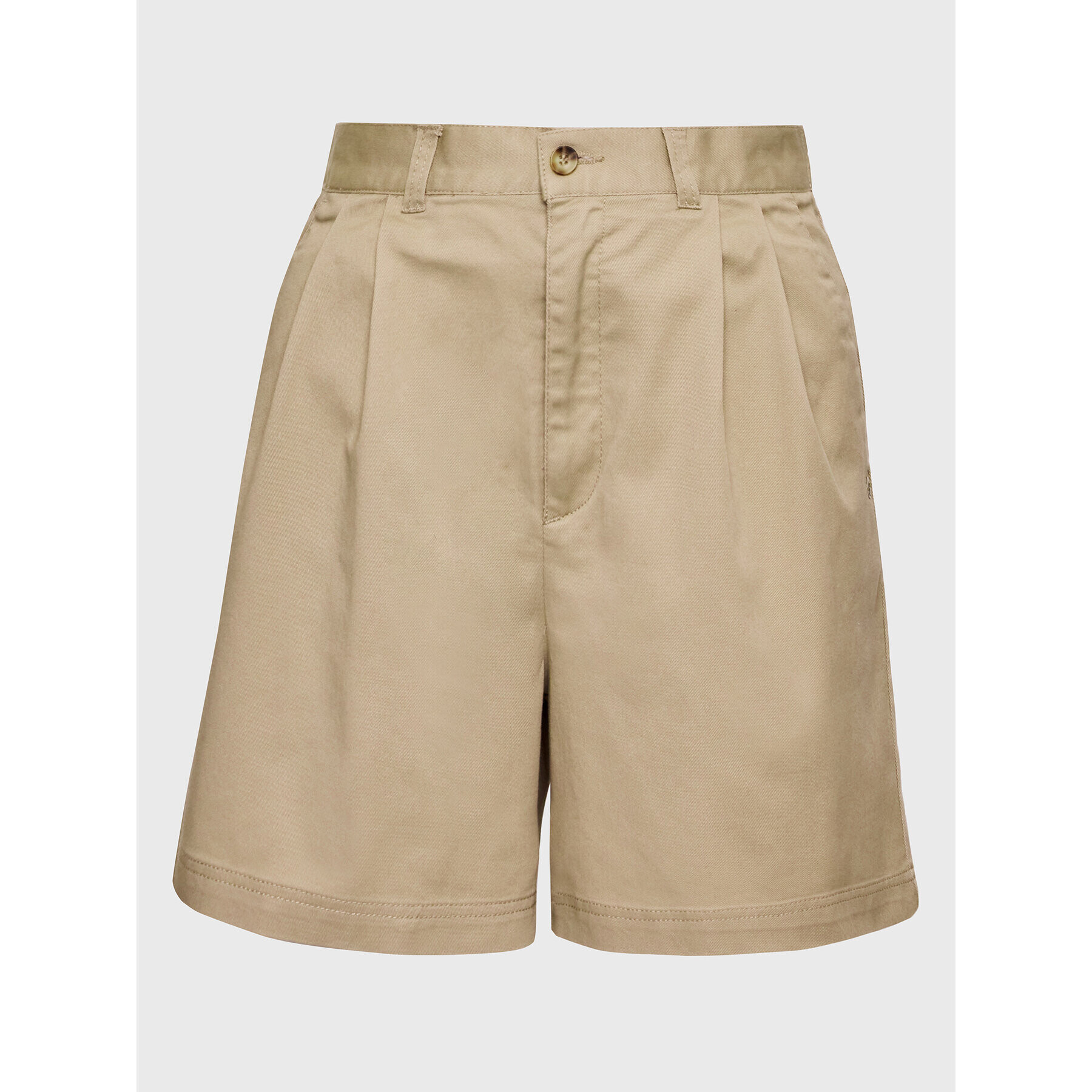 Volcom Шорти от плат Frochi B0912300 Бежов Regular Fit - Pepit.bg