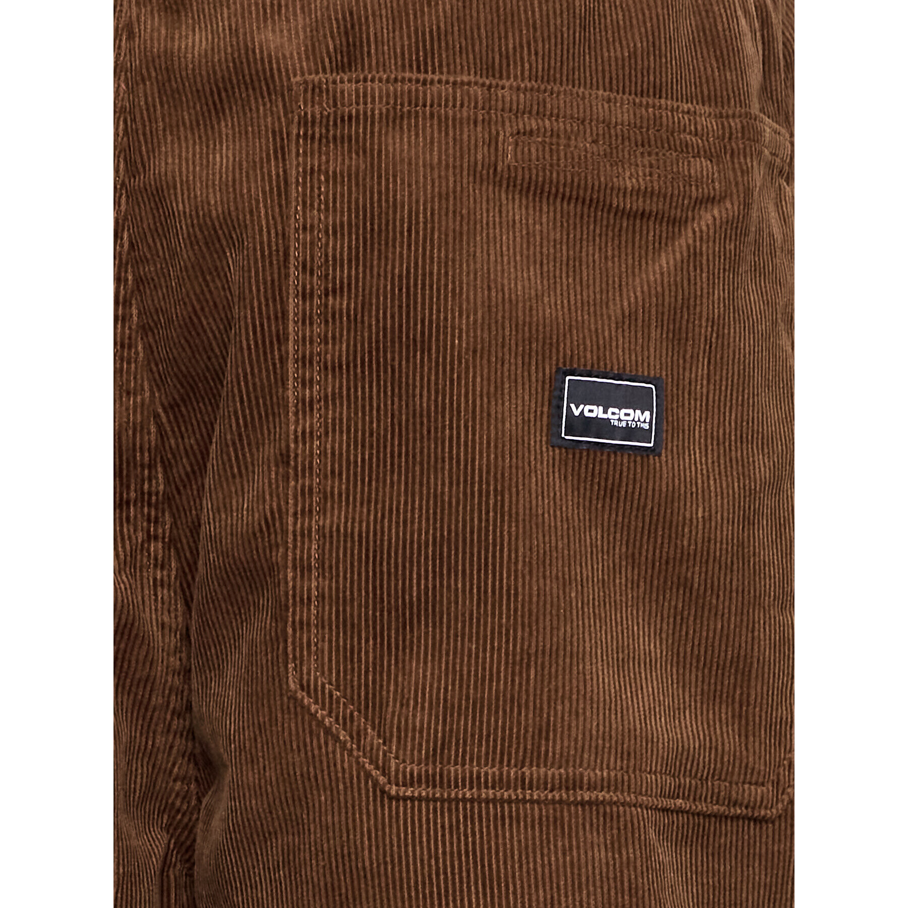Volcom Шорти от плат Outer Spaced A1012310 Кафяв Regular Fit - Pepit.bg