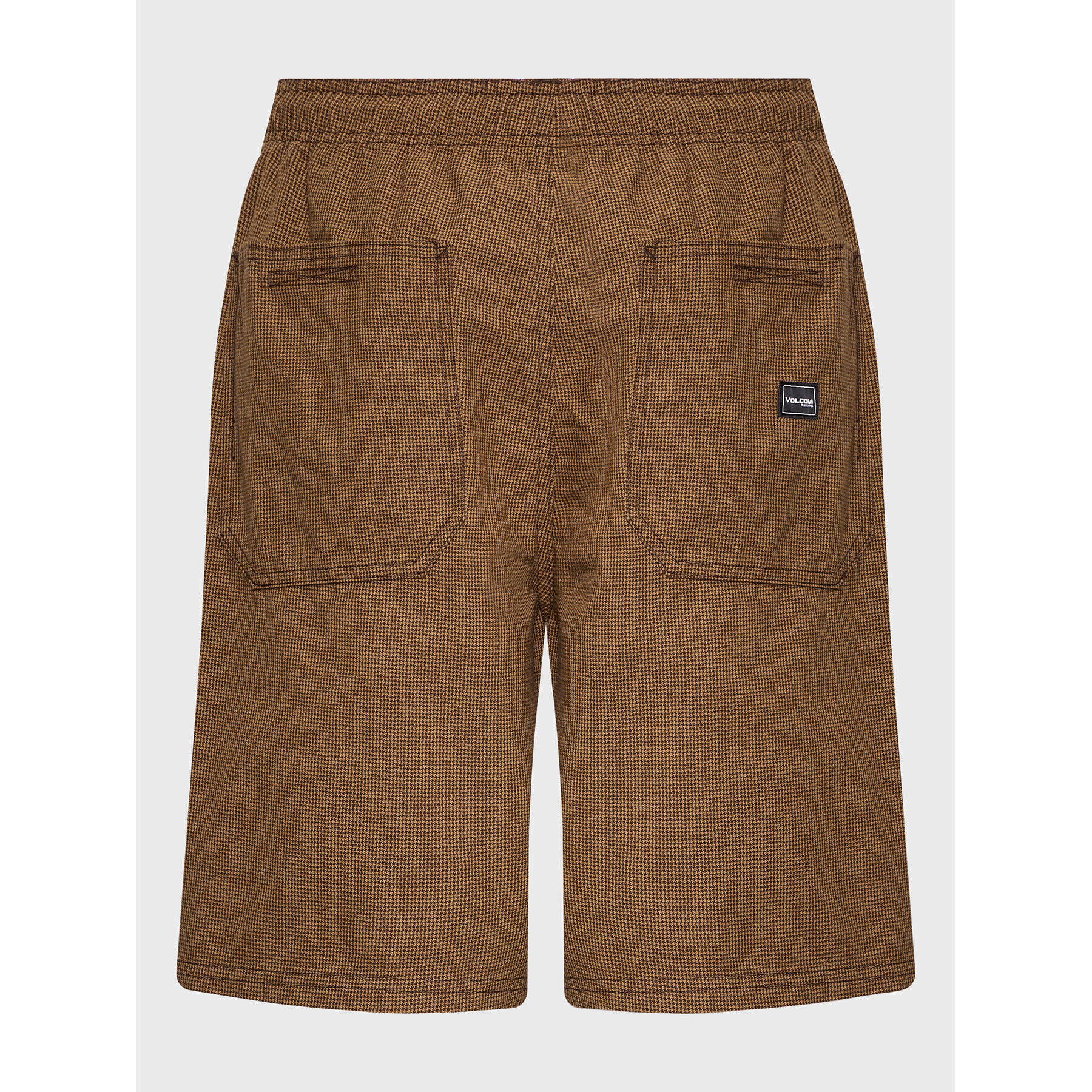 Volcom Шорти от плат Outer Spaced A1012310 Кафяв Regular Fit - Pepit.bg