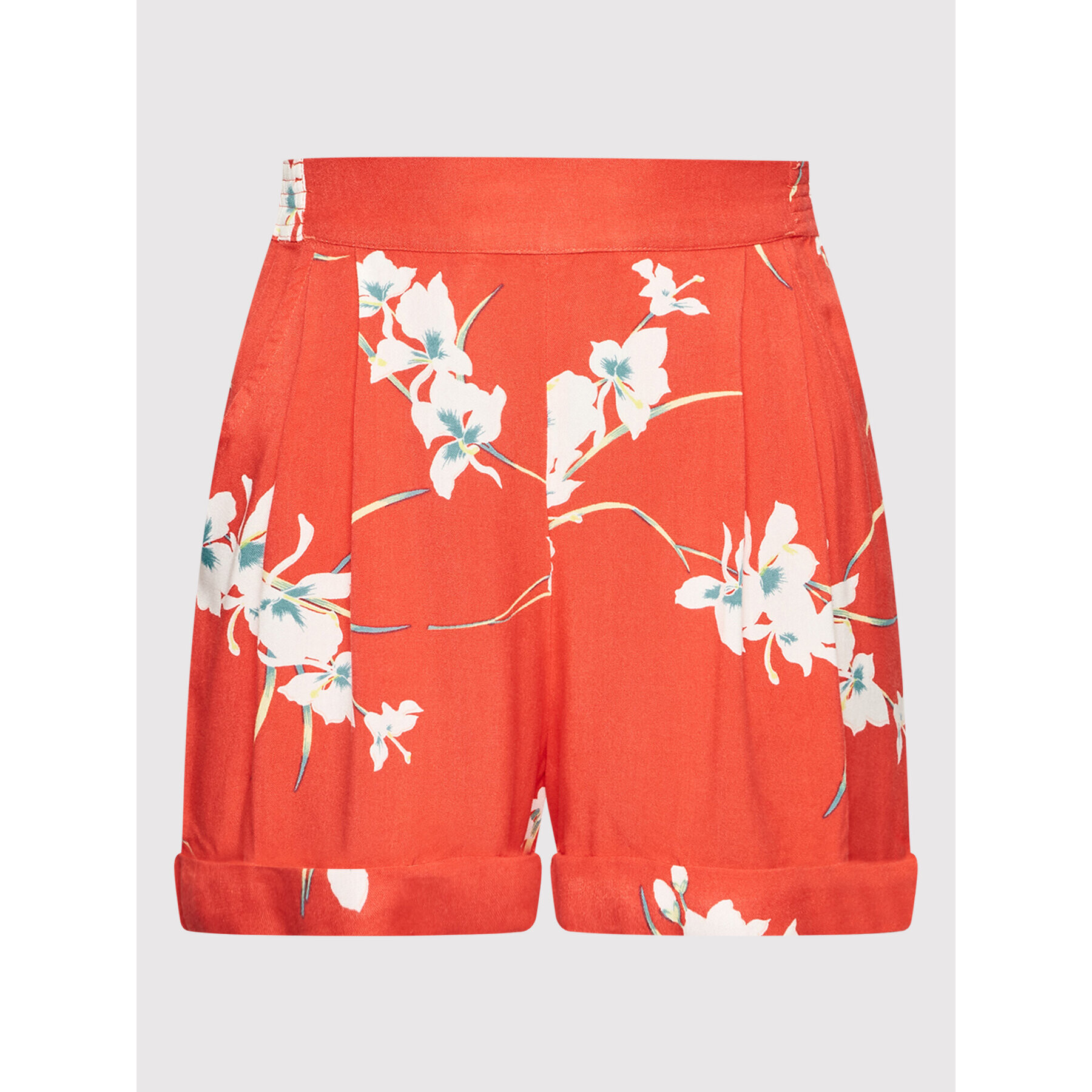 Volcom Шорти от плат Wanna Have Sun B0912202 Червен Regular Fit - Pepit.bg