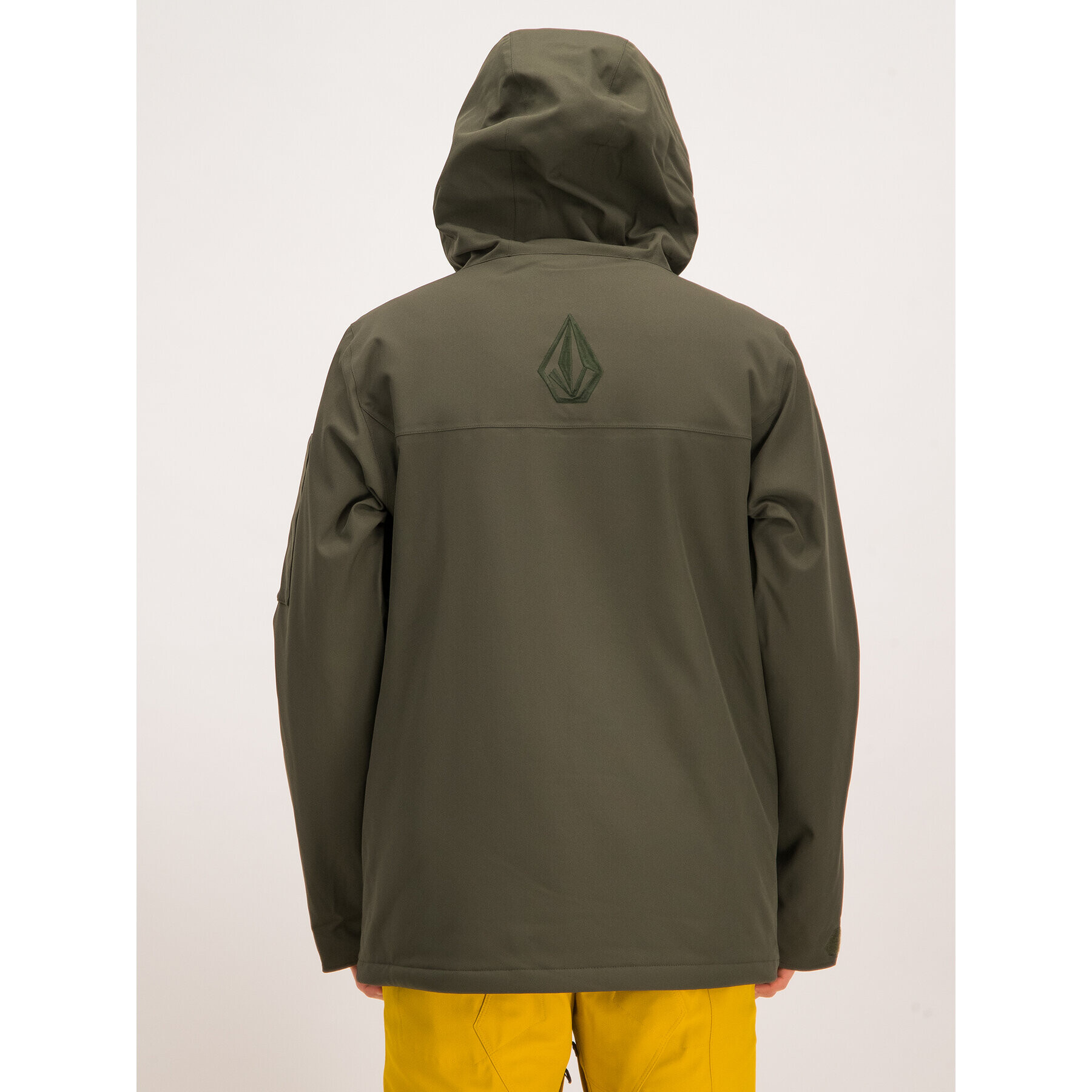 Volcom Сноуборд яке Scortch G0452008 Зелен Standard Fit - Pepit.bg