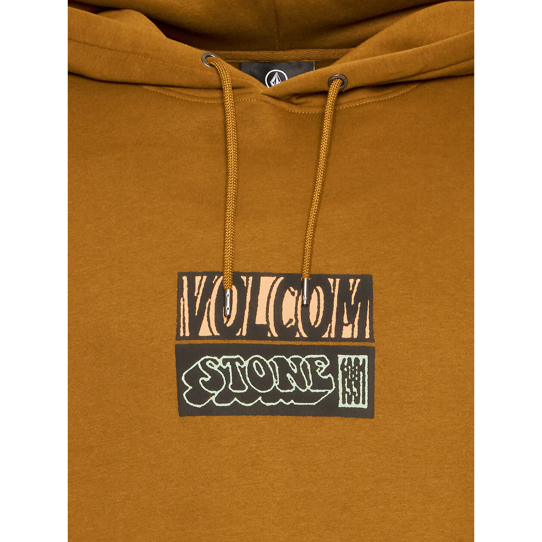 Volcom Суитшърт Puffstone A4112309 Кафяв Classic Fit - Pepit.bg