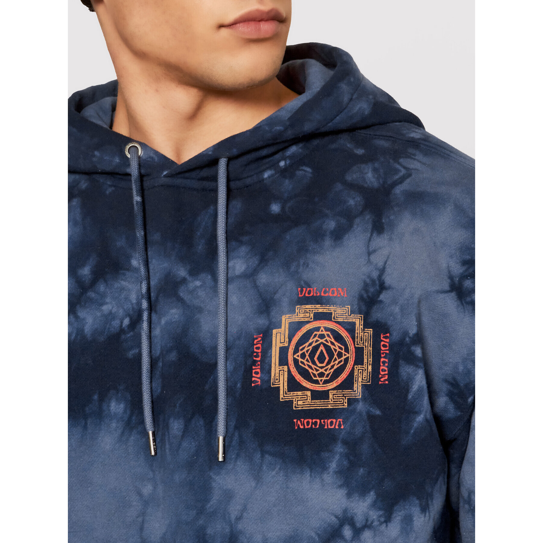 Volcom Суитшърт Scrowed A4112112 Тъмносин Regular Fit - Pepit.bg