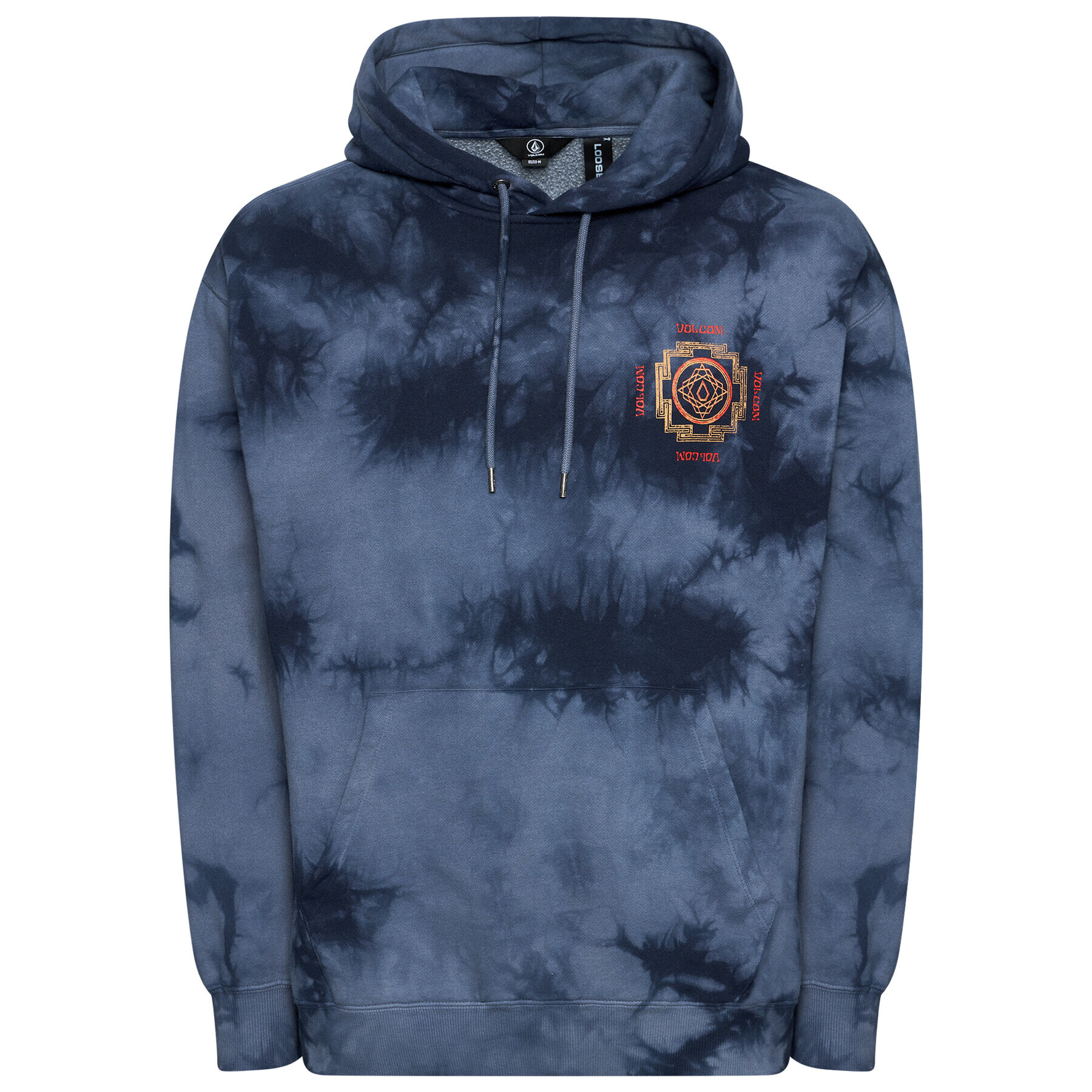 Volcom Суитшърт Scrowed A4112112 Тъмносин Regular Fit - Pepit.bg