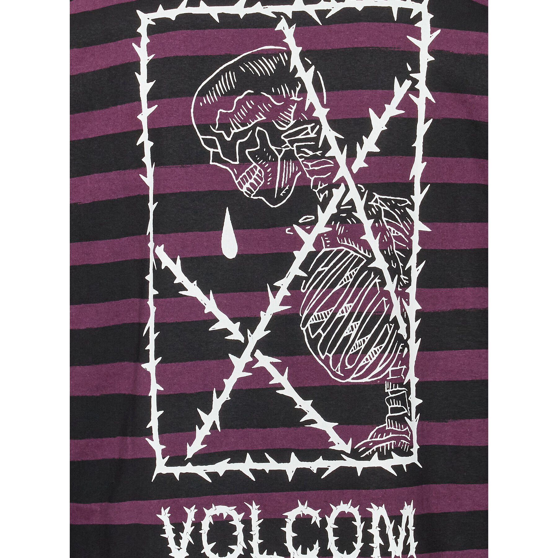 Volcom Тениска с дълъг ръкав Vaderetro A3632207 Виолетов Regular Fit - Pepit.bg