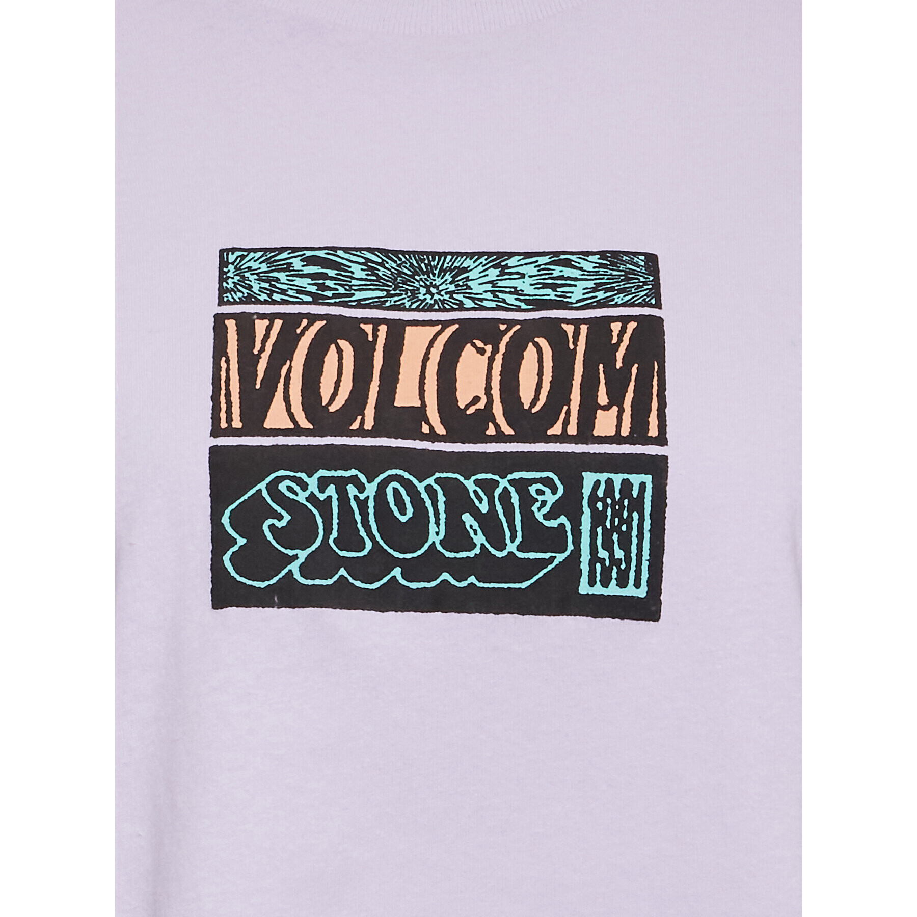 Volcom Тишърт Drumstone B3512310 Виолетов Regular Fit - Pepit.bg