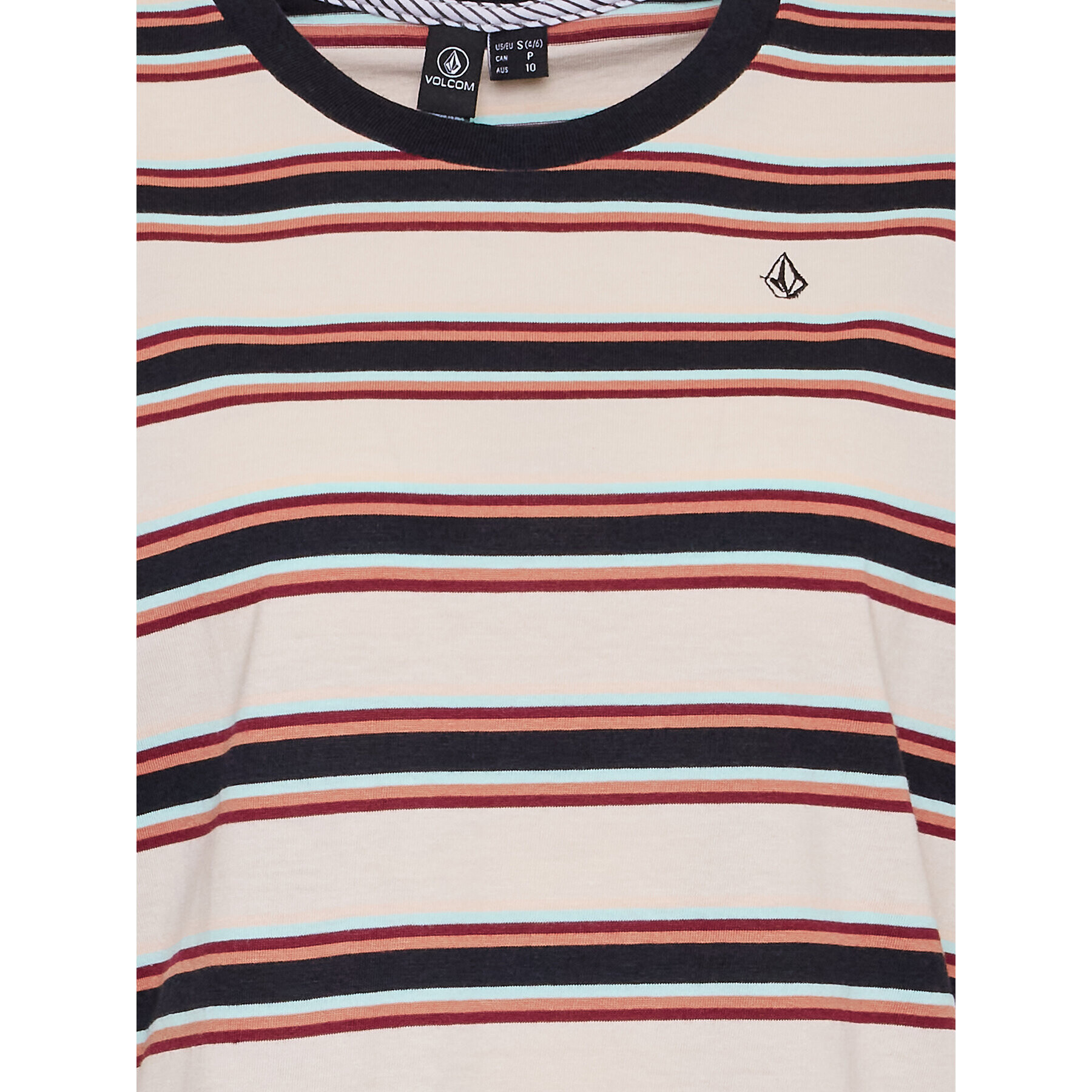 Volcom Тишърт Party Pack B0132201 Бежов Regular Fit - Pepit.bg
