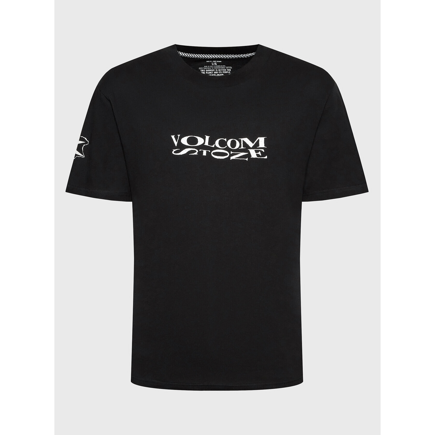 Volcom Тишърт Skate Vitals A3532215 Черен Regular Fit - Pepit.bg